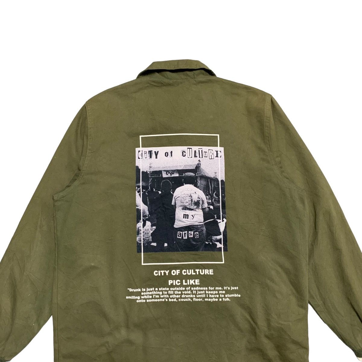 Japanese Brand Reborn & Audi city Of Culture Punk Jacket Size US L / EU 52-54 / 3 - 4 Thumbnail