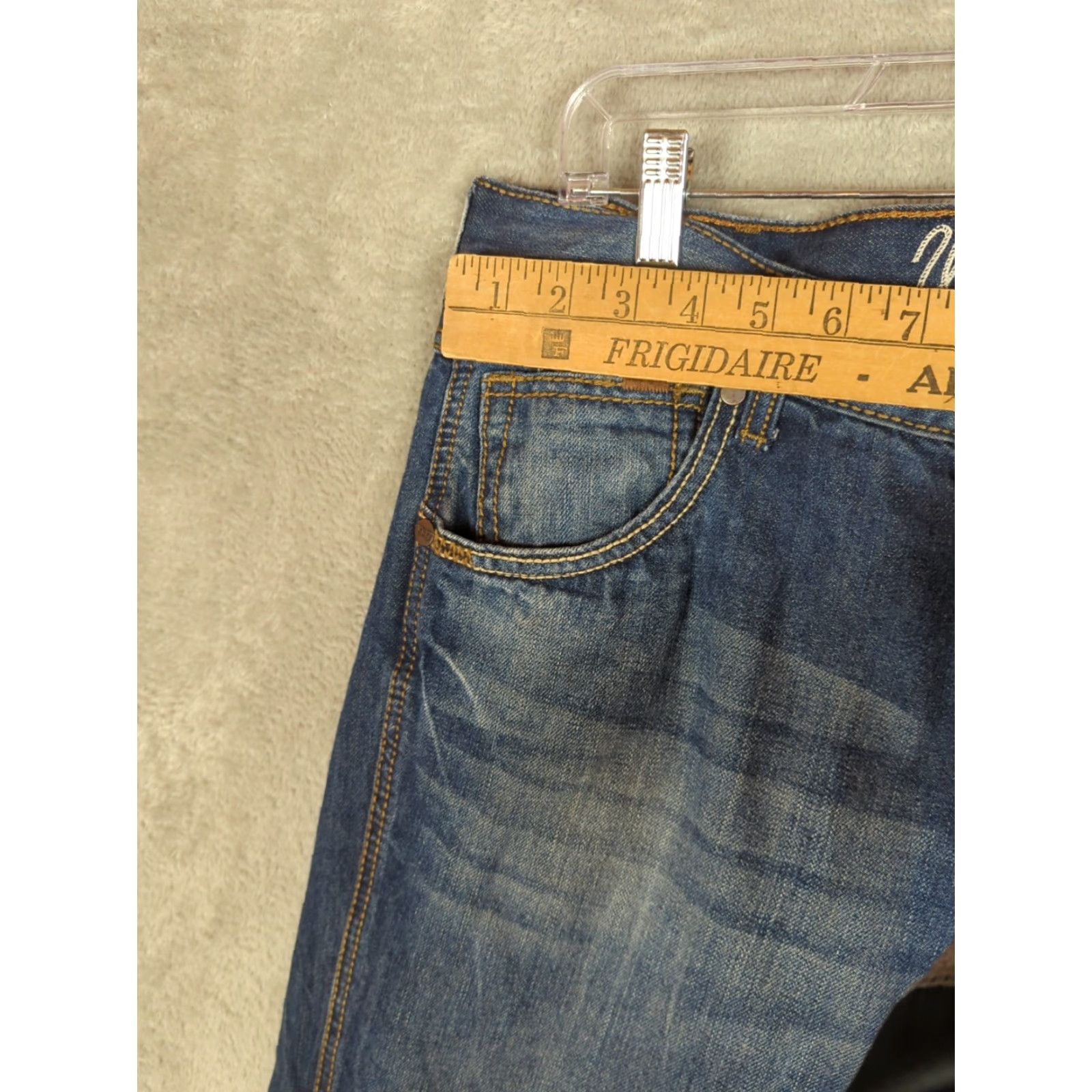 Wrangler Wrangler Jeans Retro Relaxed Boot Mens 34X32 Blue Western Cowboy Size US 34 / EU 50 - 7 Thumbnail