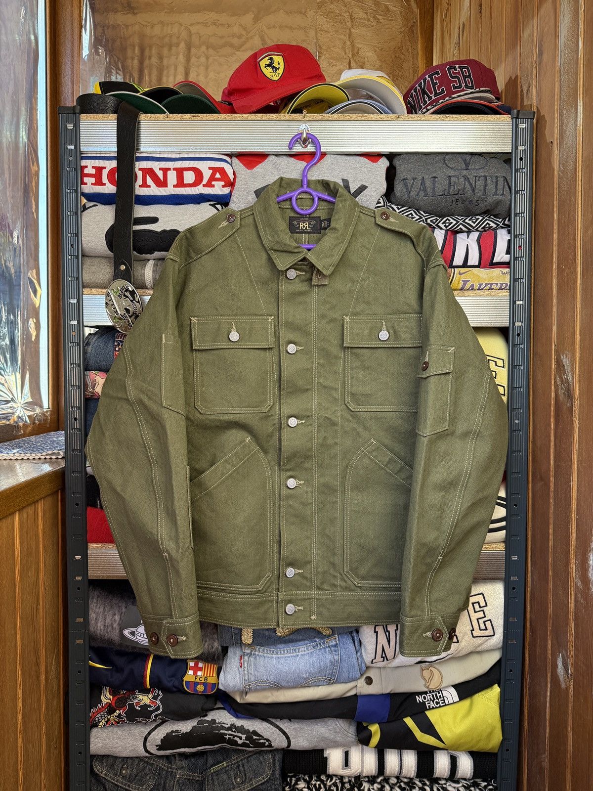 RRL Ralph Lauren RRL Double RL CRAZY Military Pocket Jacket Size US XL / EU 56 / 4 - 1 Thumbnail