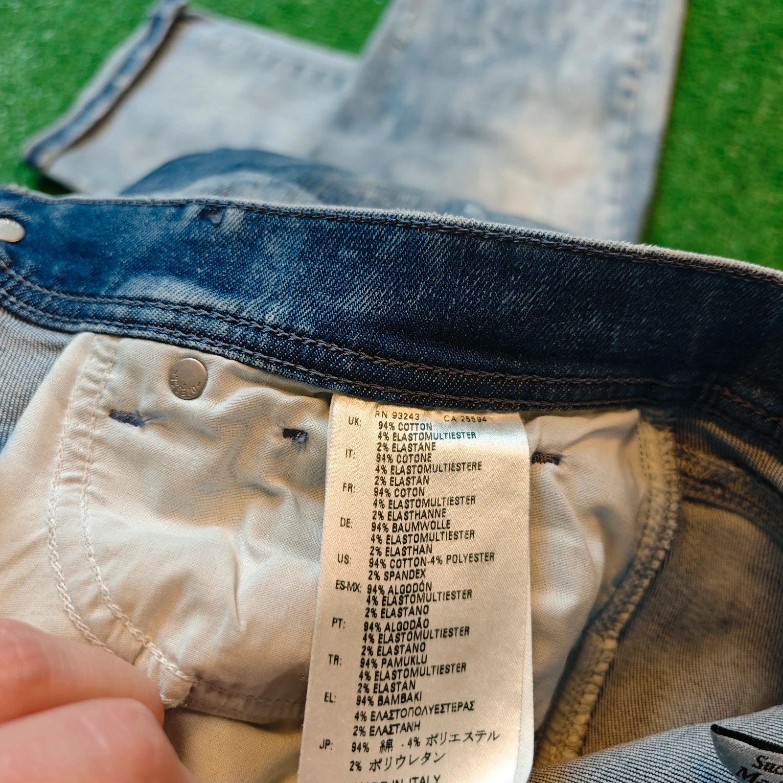 Diesel Diesel Francy Jeans Womens 30x32 relaxed skinny low waist Size 30" / US 8 / IT 44 - 10 Thumbnail