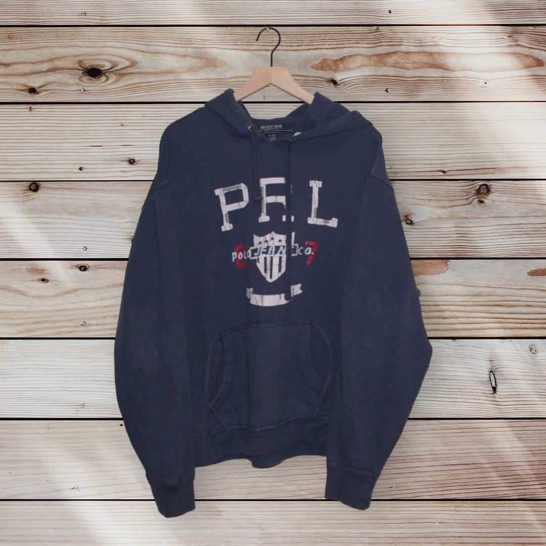 Vintage Boxy Polo Ralph Lauren Jeans Co Hoodie XL