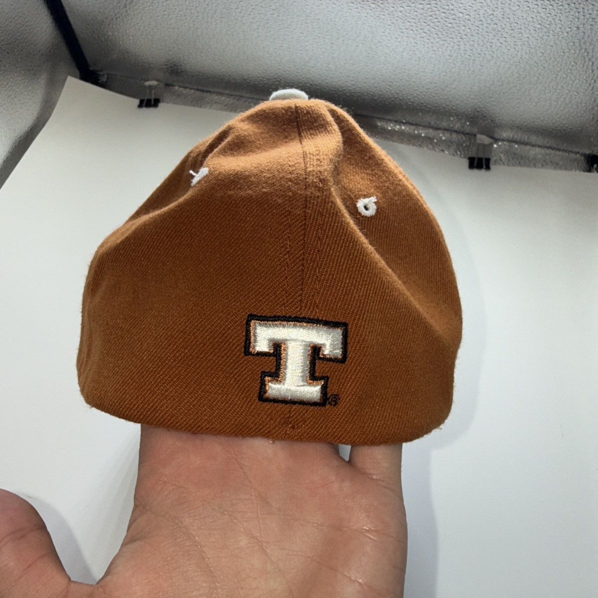 NCAA × Vintage Orange Texas Longhorns fitted hat Size ONE SIZE - 6 Thumbnail