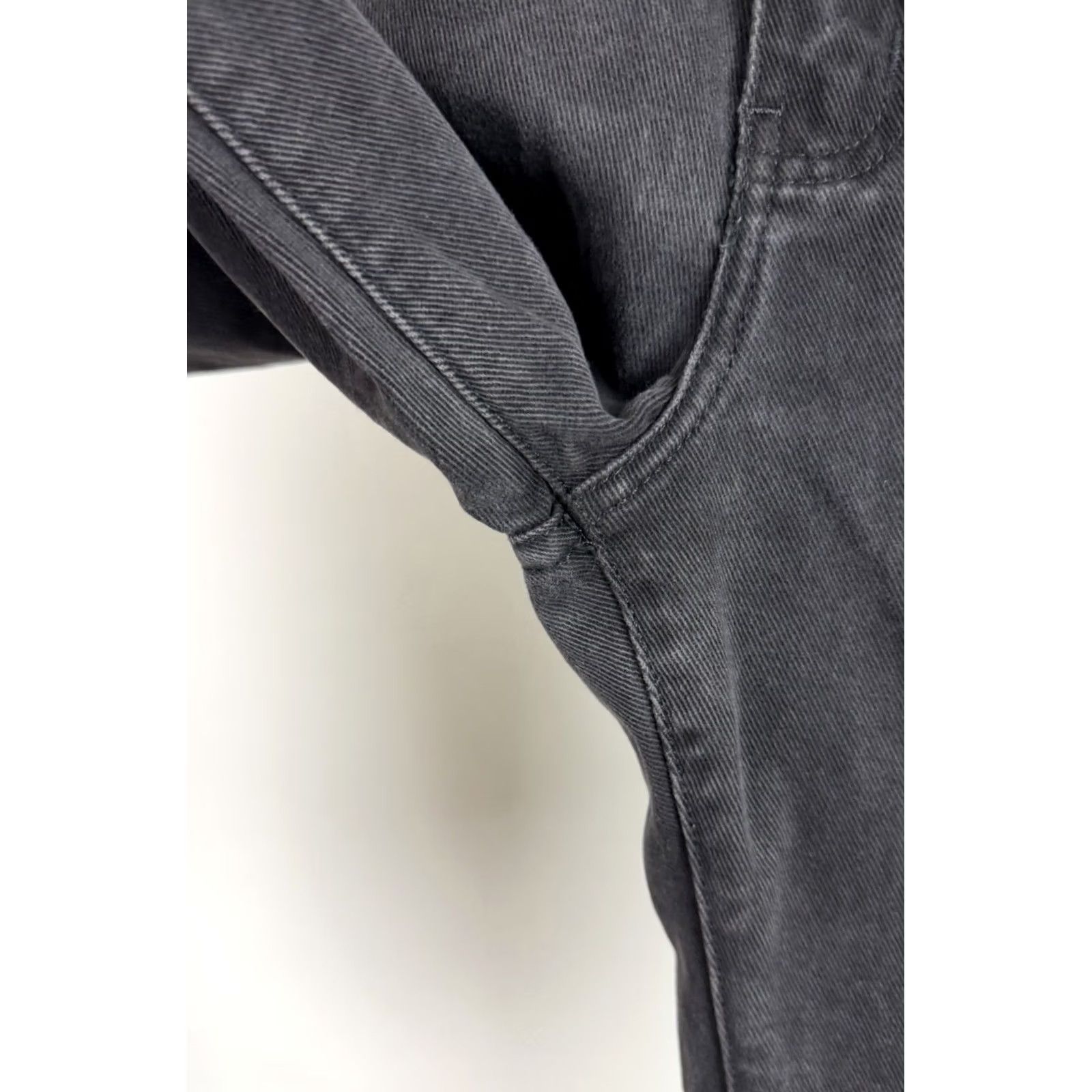 Vintage VINTAGE Bongo Jeans Womens Bootcut 29x31 Black Denim Ribbon Trim 90s Vintage Women Jeans MensWomens Size 29" - 5 Thumbnail