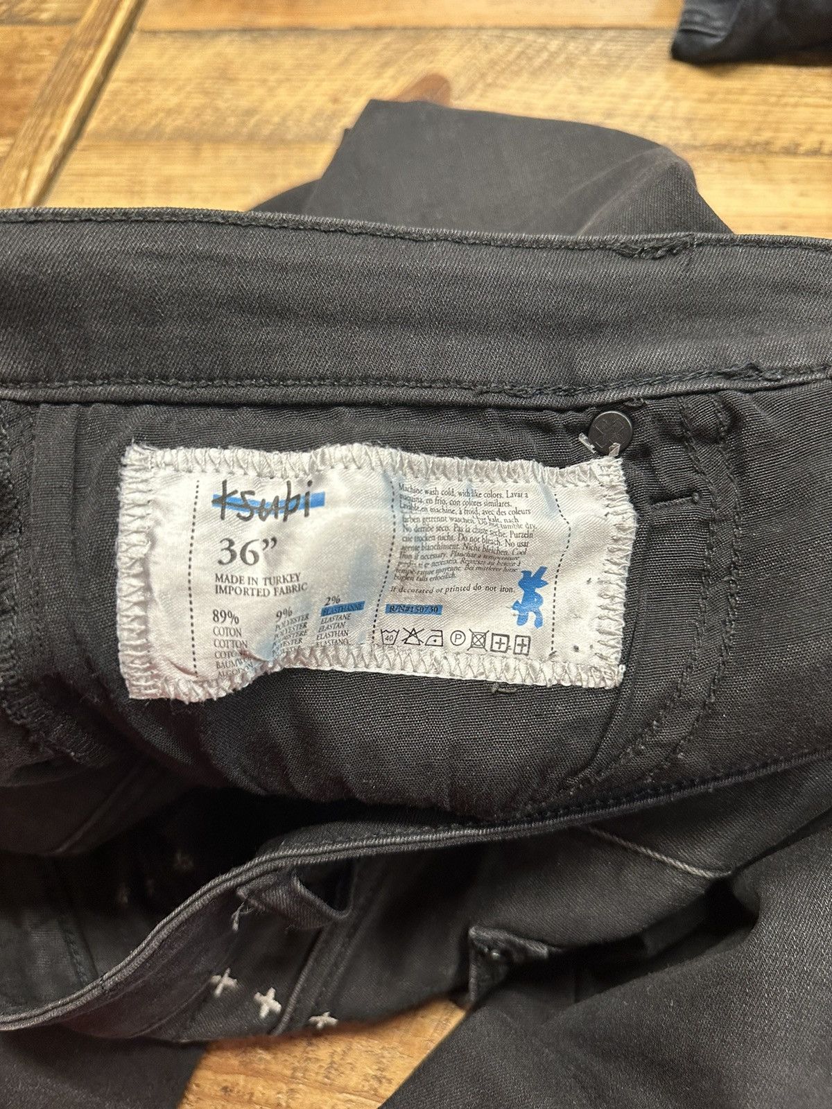 Ksubi Ksubi Plain Black Denim Jeans Size 36 Size US 36 / EU 52 - 5 Thumbnail