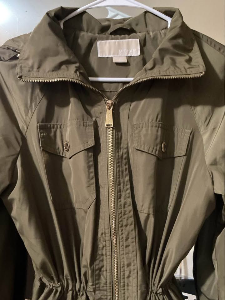 Michael Kors MK army green jacket Size S / US 4 / IT 40 - 6 Thumbnail