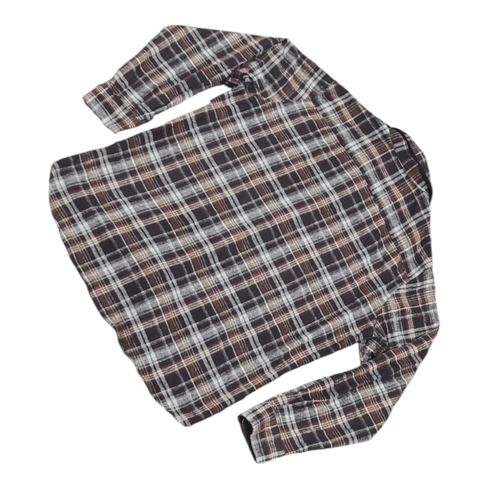 Flannel × Japanese Brand × Uniqlo Vintage Checkered Flannel Size US M / EU 48-50 / 2 - 3 Thumbnail