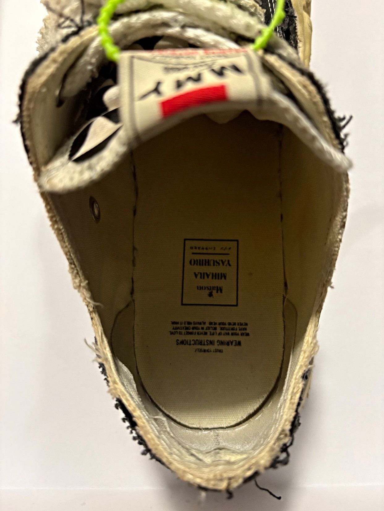 Maison MIHARA YASUHIRO OVERDYED LOWCUT SNEAKERS Size US 9 / EU 42 - 4 Thumbnail
