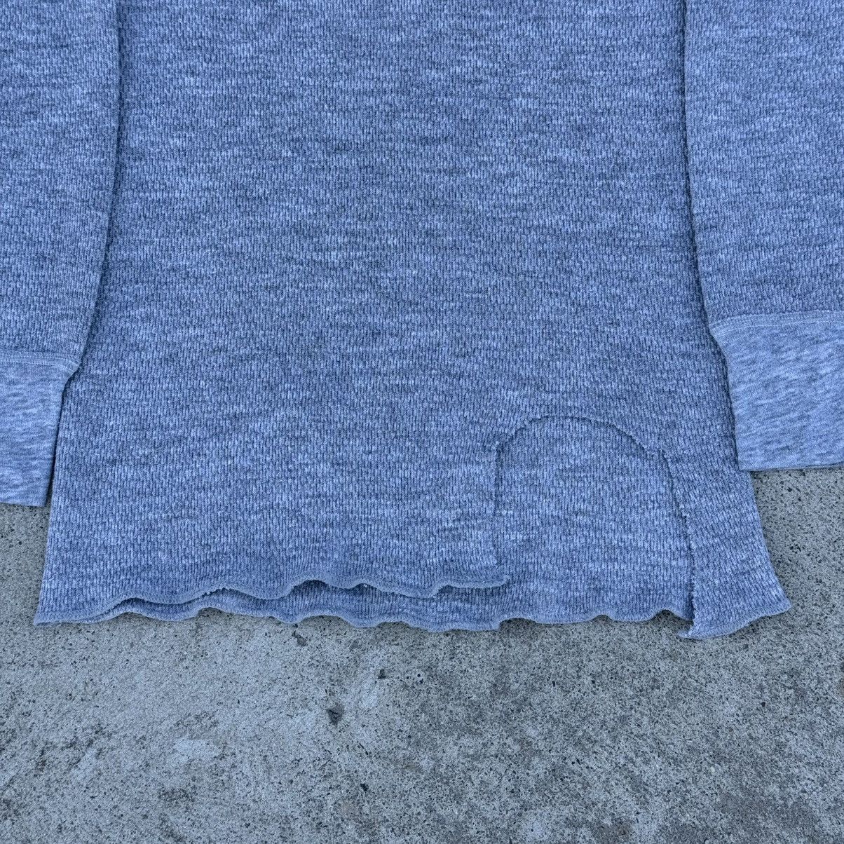 Hanes Vintage 1970s Hanes Thermal Waffle Long Sleeve T-Shirt Gray Size US M / EU 48-50 / 2 - 8 Thumbnail