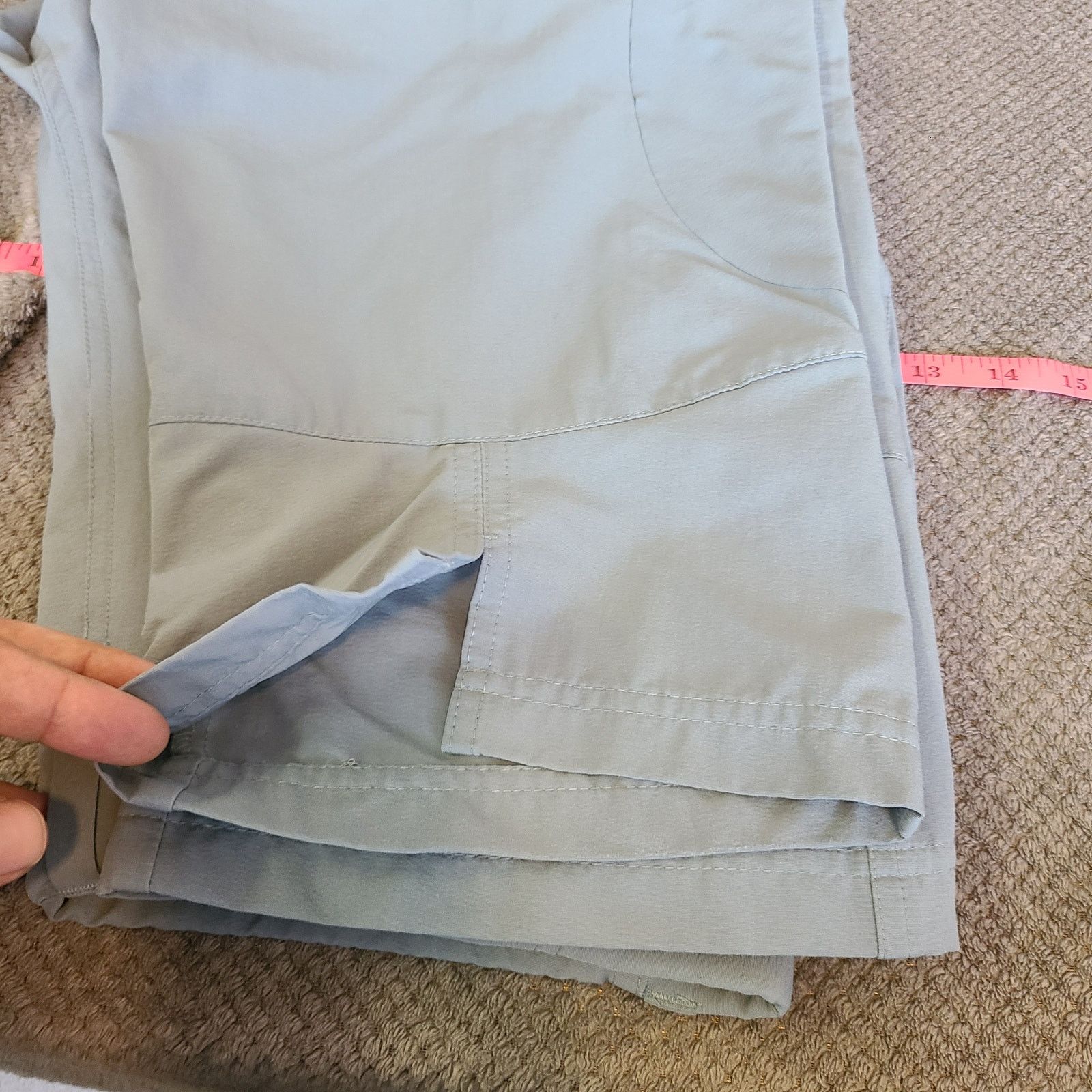 Nike ACG Nike ACG Blue Capris Women's 12 Hiking Pants 34"Waist Size 34" / US 12 / IT 48 - 17 Thumbnail