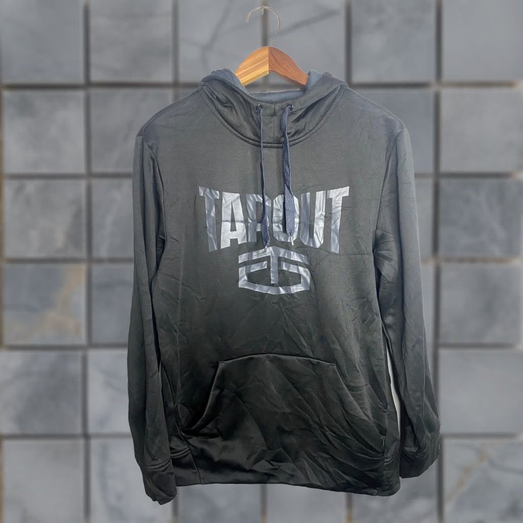 Tapout Tapout UFC Hoodie Jacket Sweatshirt Pullover Mens Size L Black Athletic Gothic Full Zip Fall Winter Gym & Training Size US L / EU 52-54 / 3 - 1 Thumbnail