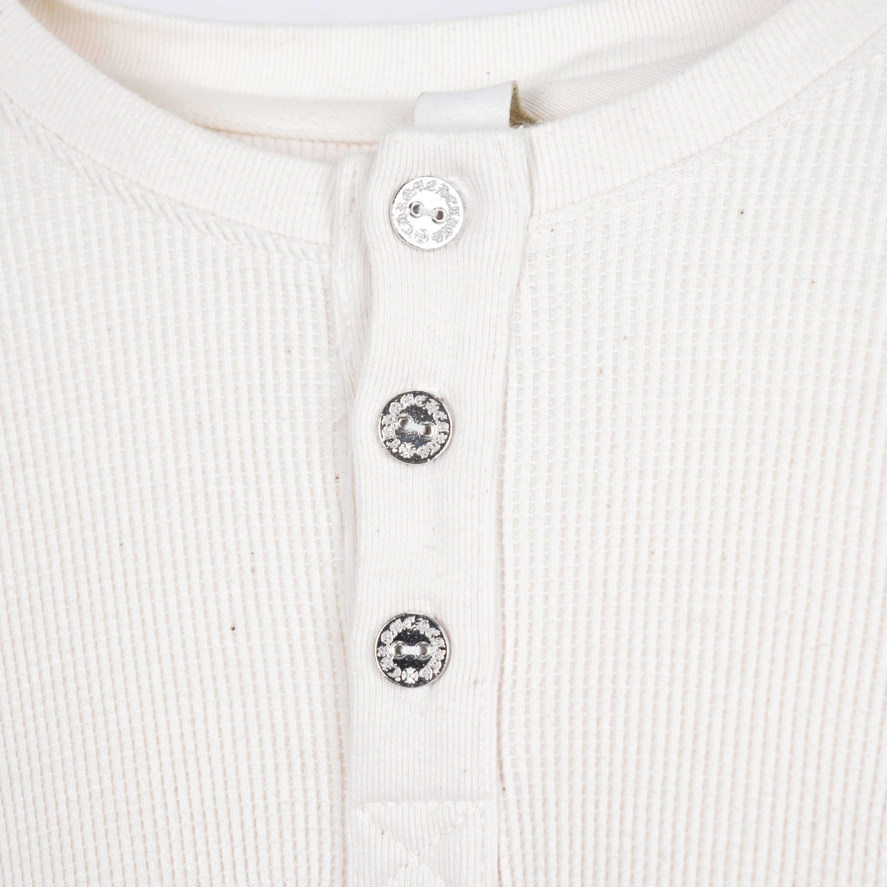 Chrome Hearts CHROME HEARTS HENLEY THERMAL LONG SLEEVE Size US XL / EU 56 / 4 - 4 Thumbnail