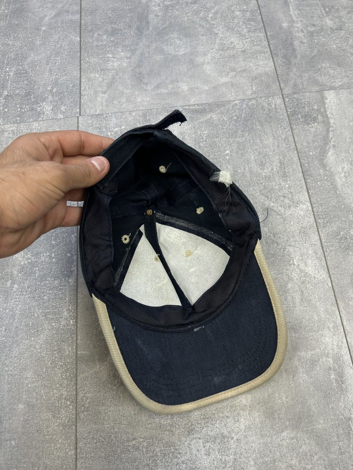 Vintage × Von Dutch Mens Vintage Von Dutch Cap navy hats y2k streetwear rare Size ONE SIZE - 9 Thumbnail