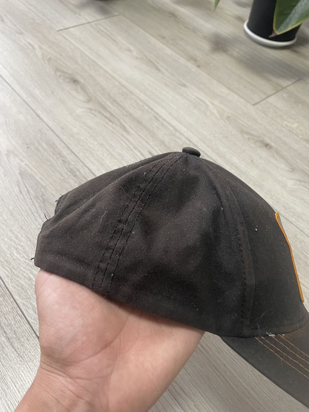 Anime Vintage Dragon Ball Z Goku Anime Cap Black Worn Faded Size ONE SIZE - 4 Thumbnail