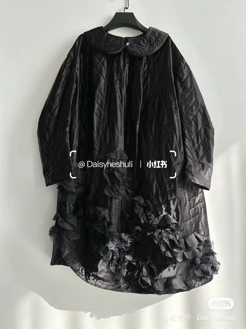 Comme des Garcons Comme Des Garcons Black Dress Petal Dress Size S / US 4 / IT 40 - 1 Thumbnail