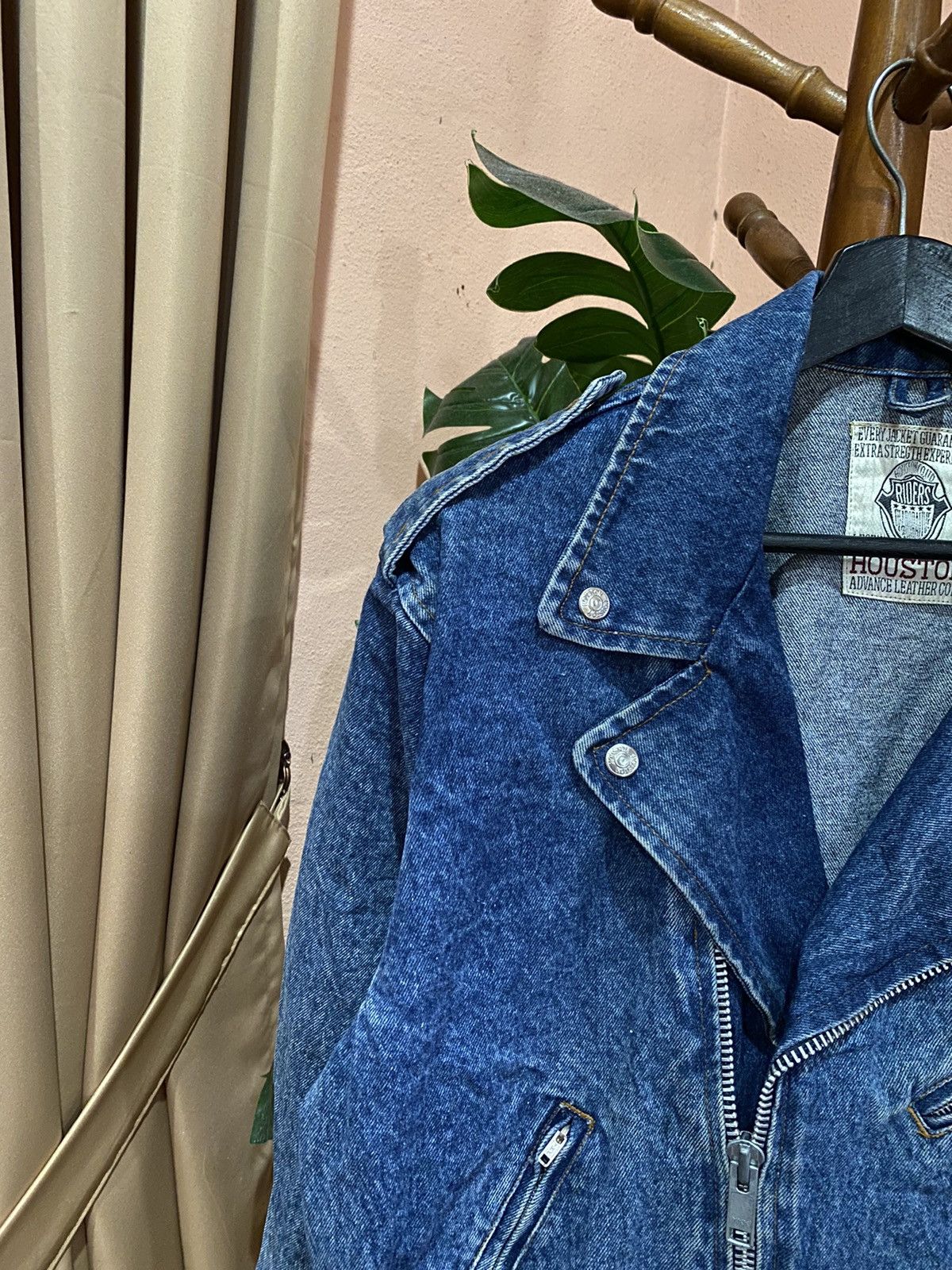 Vintage Houston Denim Riders Legend Jacket: Vintage Style for Men Size US L / EU 52-54 / 3 - 8 Thumbnail