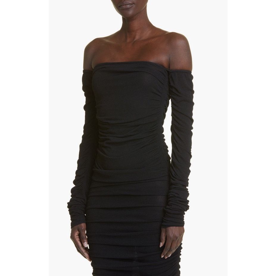 Altuzarra Altuzarra Trikera Jersey Maxi Dress sheer black size XS Size XS / US 0-2 / IT 36-38 - 3 Thumbnail