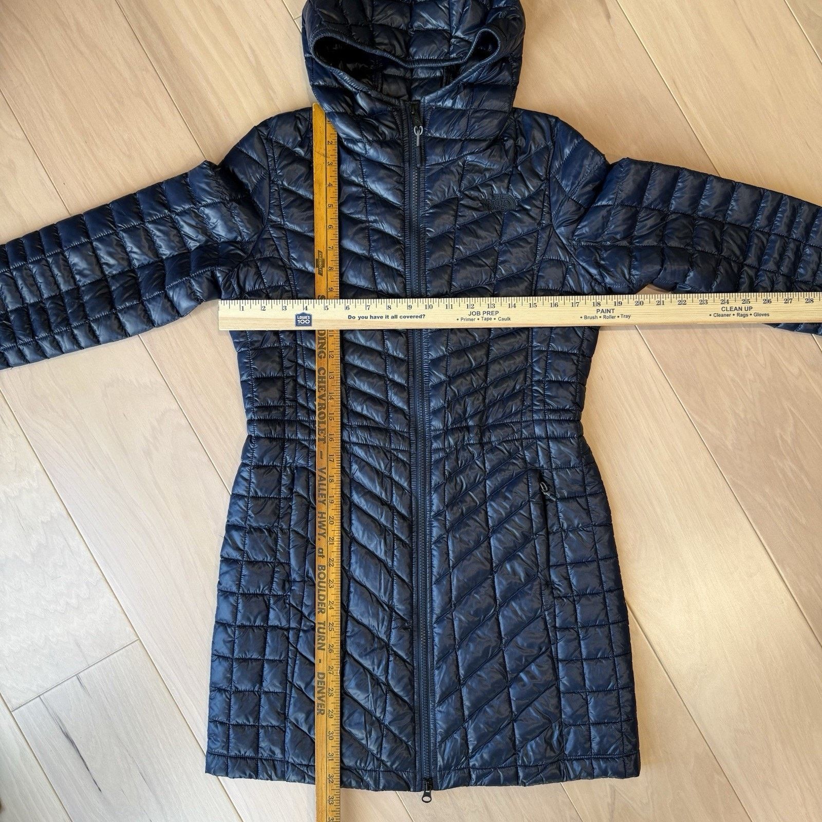 The North Face North Face Thermoball Parka Jacket S Navy Full Zip Insulated Size S / US 4 / IT 40 - 3 Thumbnail