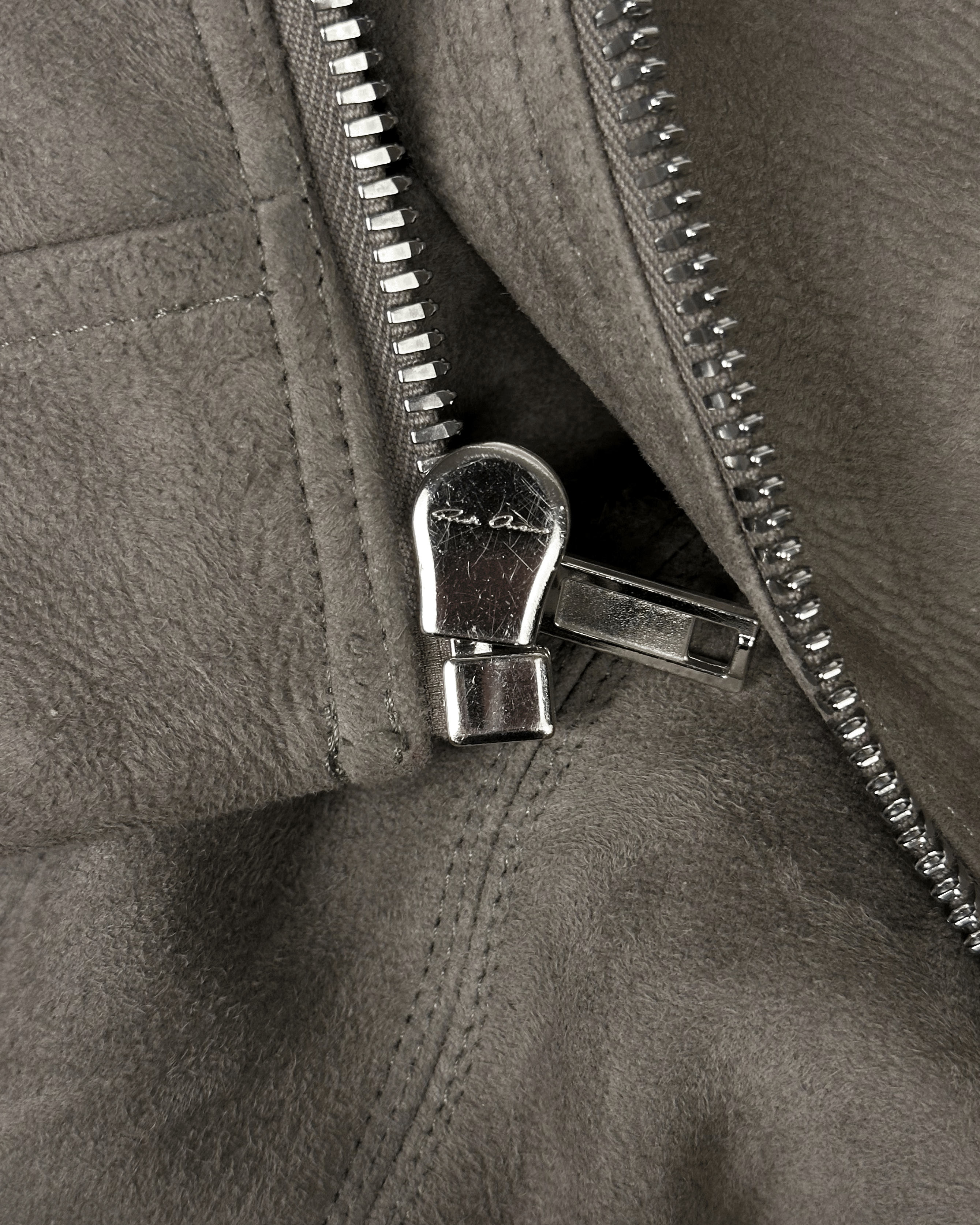 Rick Owens Rick Owens Chain Stooges Biker Suede Leather Jacket Size US S / EU 44-46 / 1 - 9 Thumbnail