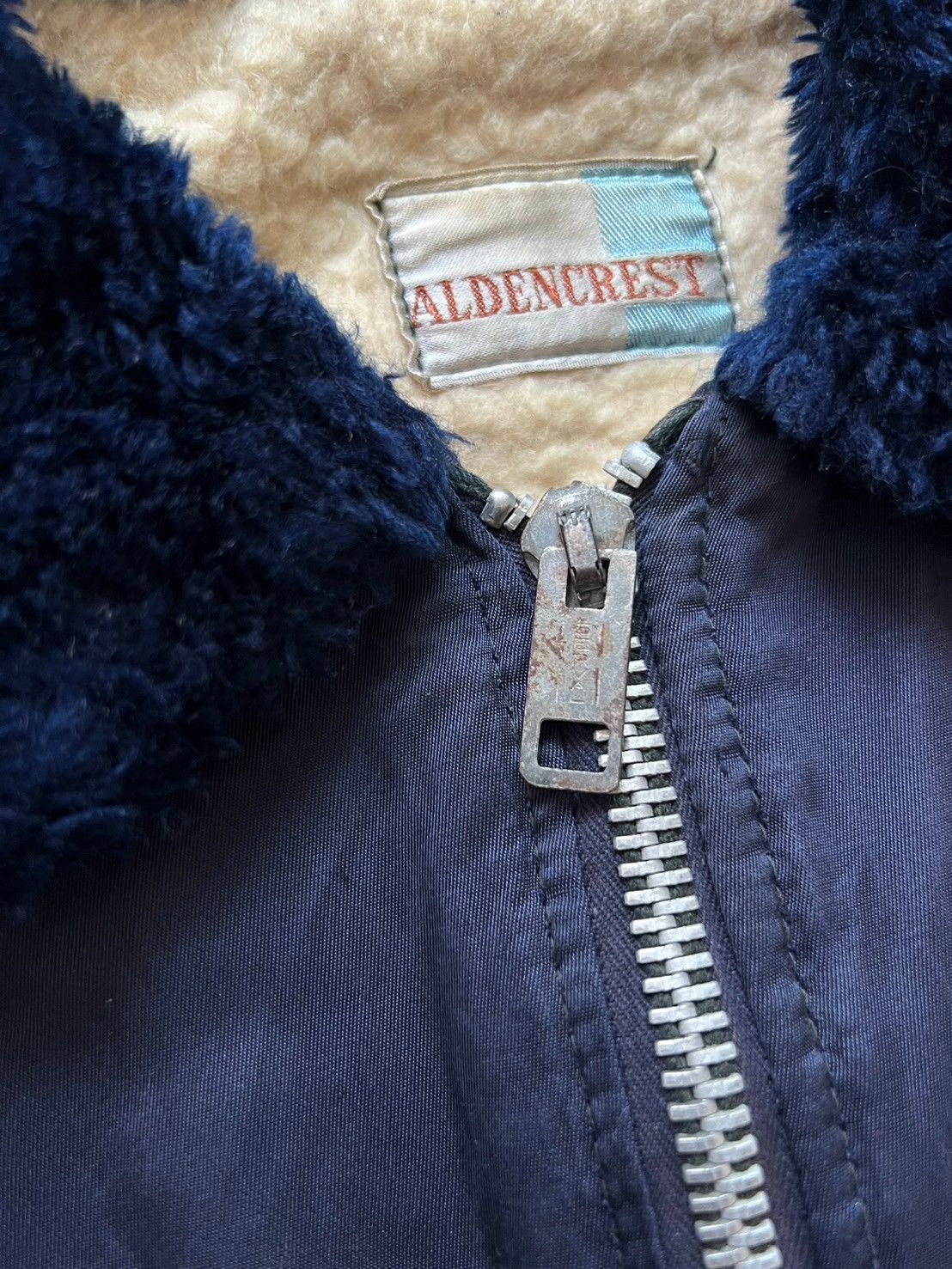 Vintage Vintage Aldencrest Line Fur Bomber Flight Jacket Size US M / EU 48-50 / 2 - 12 Thumbnail