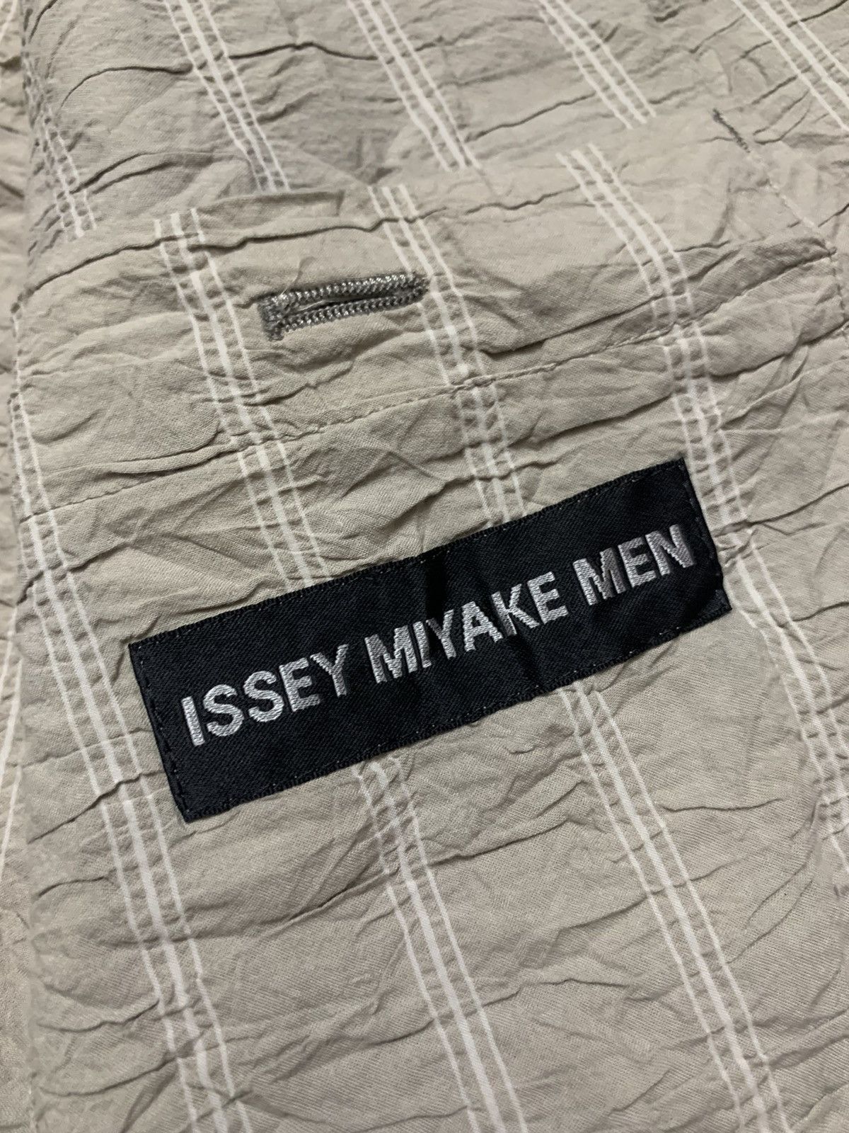 Issey Miyake Issey Miyake Men Wrinkled Design Coat Size US L / EU 52-54 / 3 - 7 Thumbnail