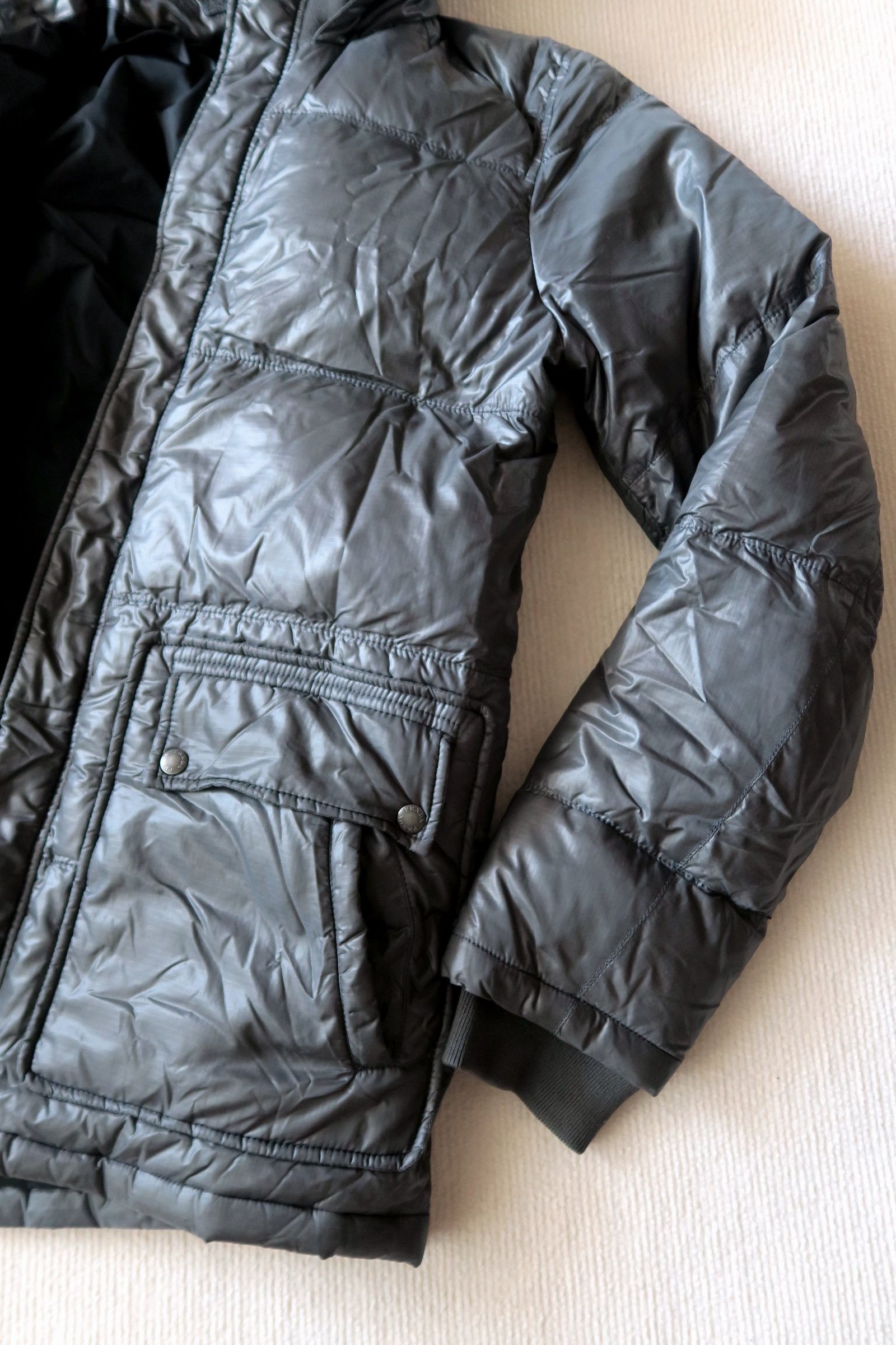 Prada Prada Quilted Puffer Down Hooded Jacket (Art. SGA829) Size US L / EU 52-54 / 3 - 6 Thumbnail