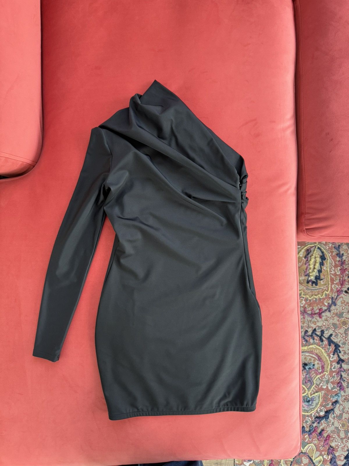 Balenciaga New Balenciaga one shoulder mini dress, size S Size S / US 4 / IT 40 - 11 Thumbnail