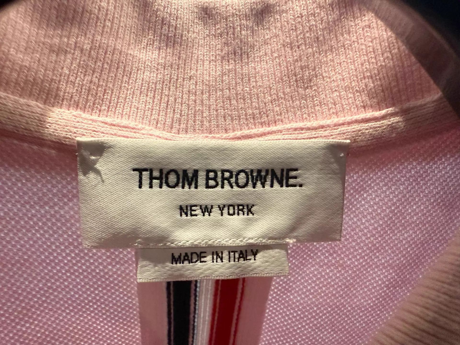 Thom Browne Thom Browne Pink Polo Dress Size44 Three-color Back Size M / US 6-8 / IT 42-44 - 3 Thumbnail