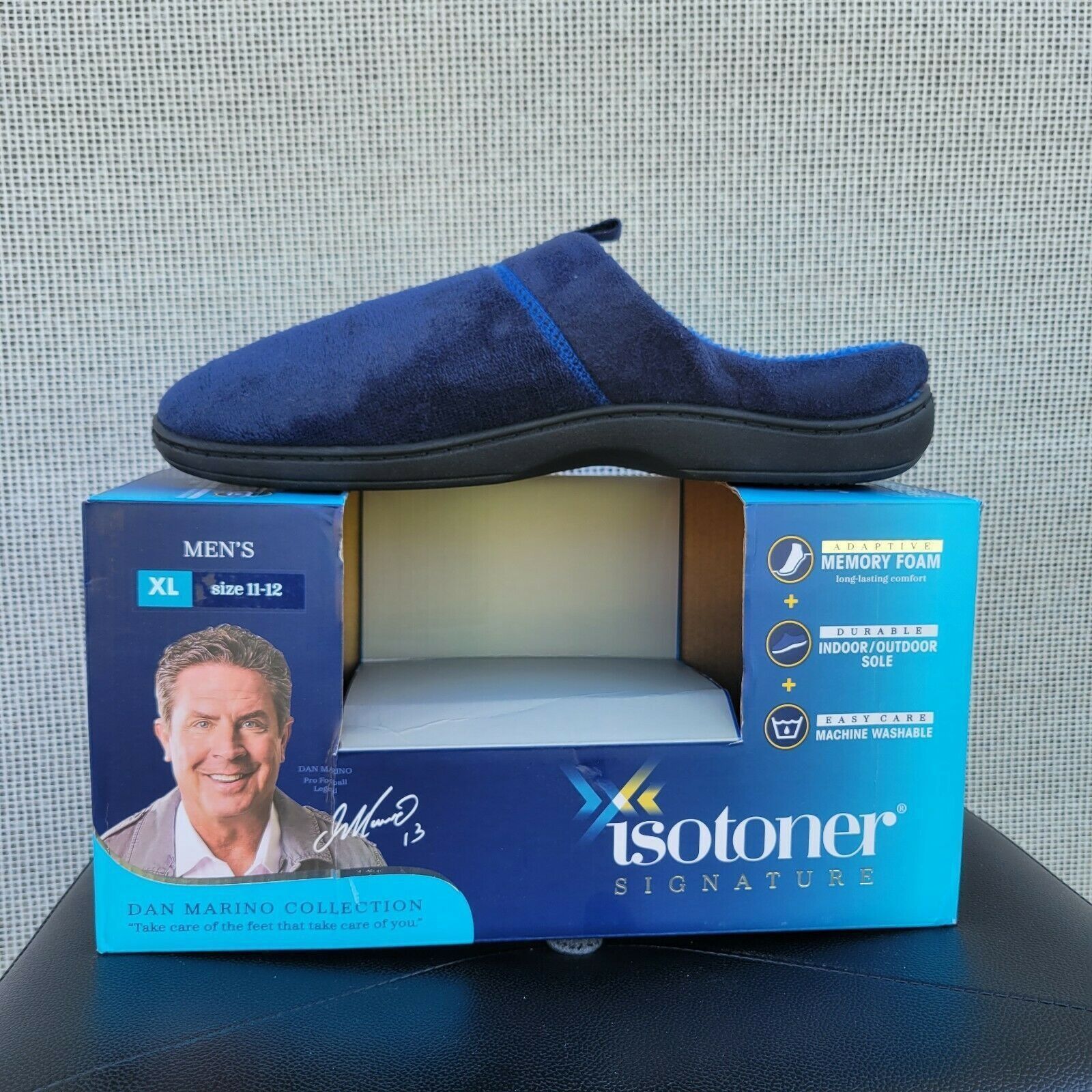 Other Men's Isotoner House Shoes. 11-12 Size US 11 / EU 44 - 3 Thumbnail