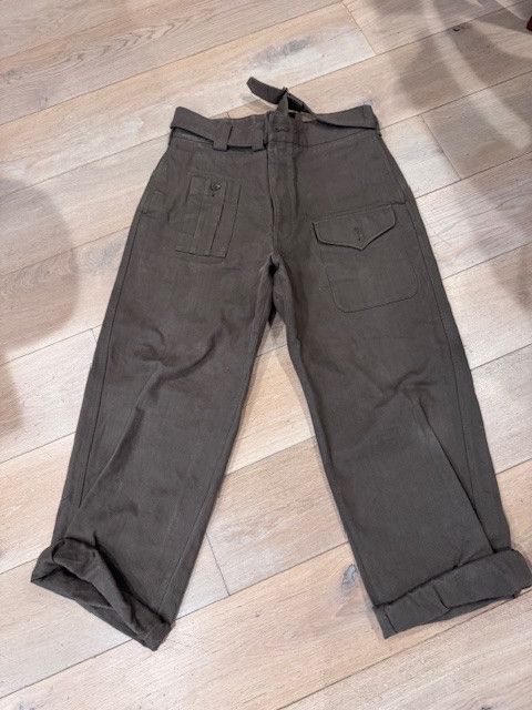 Soundman Soundman Olson Trousers Olive Green Size US 34 / EU 50 - 2 Thumbnail