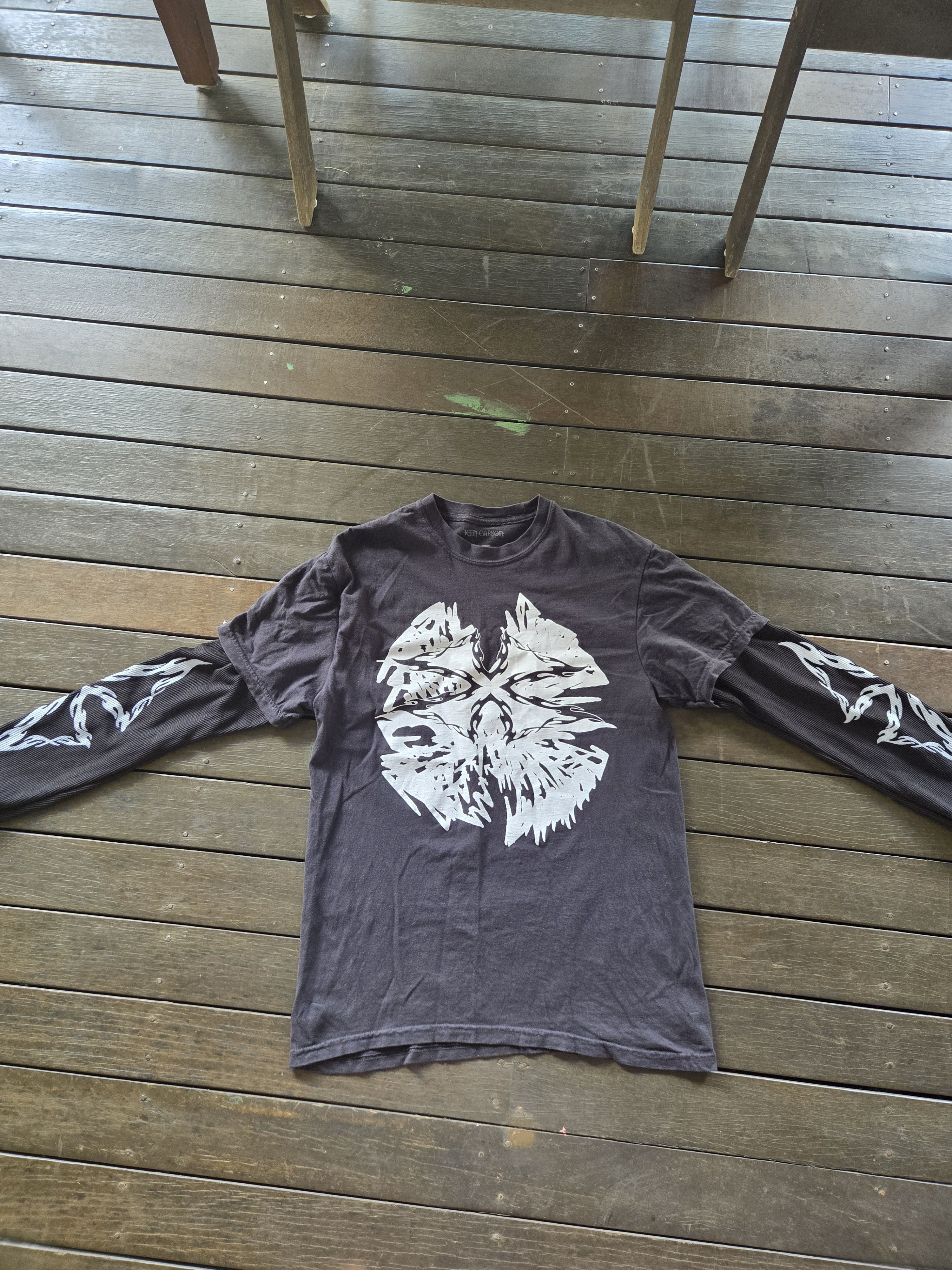 Ken Carson Ken Carson A Great Chaos Thermal long sleeve Size US M / EU 48-50 / 2 - 6 Thumbnail