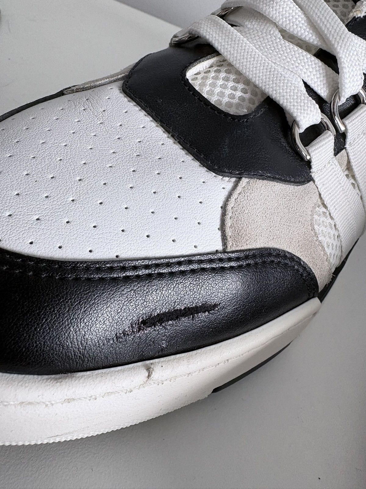 Moschino Moschino sneakers men's designer leather size 43 Size US 10 / EU 43 - 7 Thumbnail
