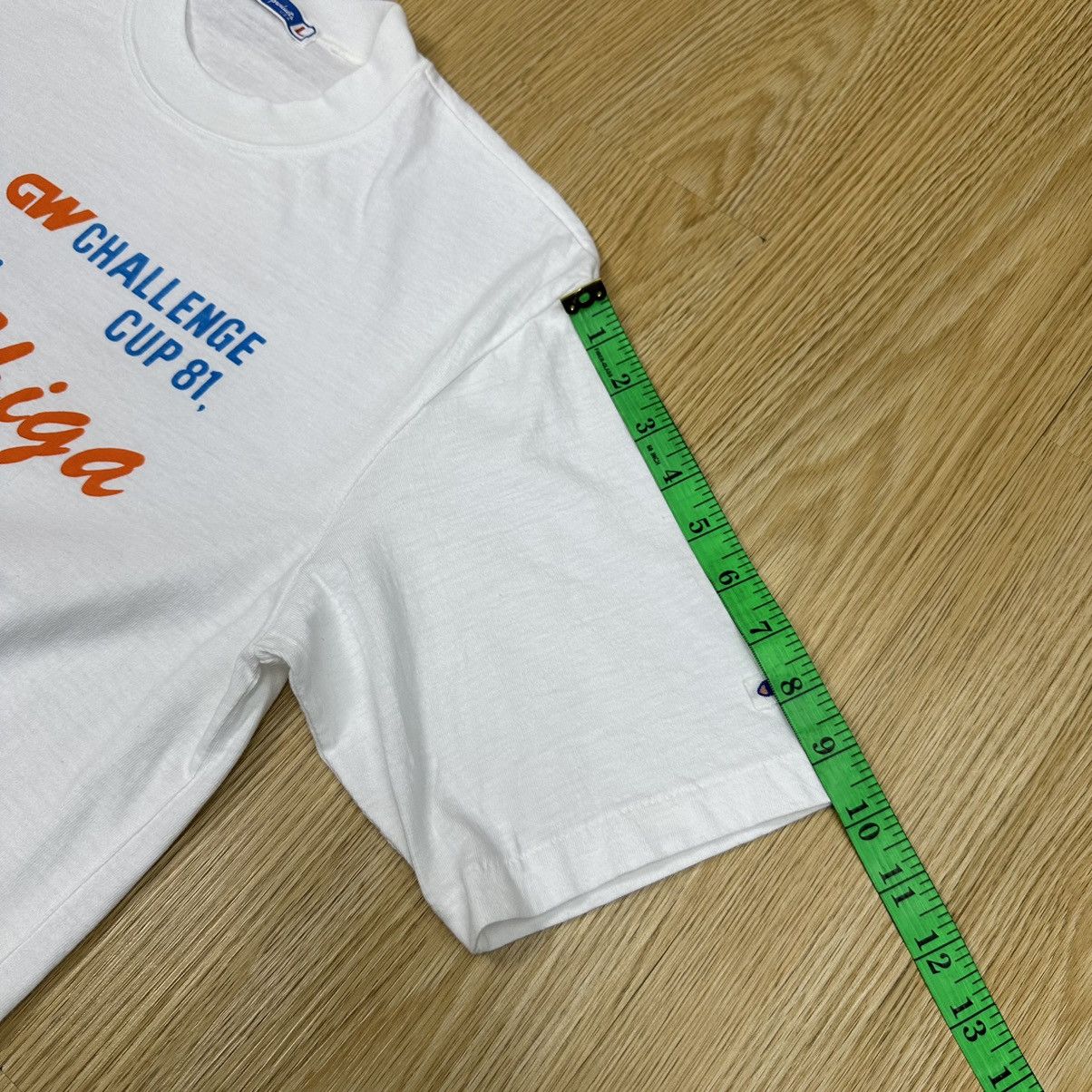 Champion Rare Goldwin Challenge Cup 80s Champion Tshirt A745 Size US L / EU 52-54 / 3 - 9 Thumbnail