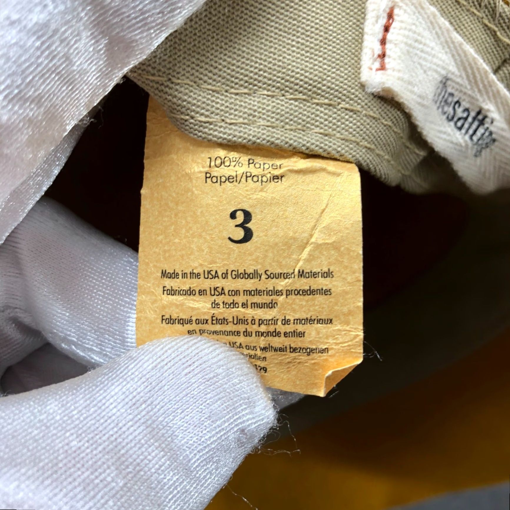 Vintage VINTAGE The Salting Wool Fedora Hat Womens 3 (22'') Mustard Yellow Paper Braid Fedora Wool Hat Womens One Size Yellow Bohemian 90s Mens Womens Size ONE SIZE - 7 Thumbnail