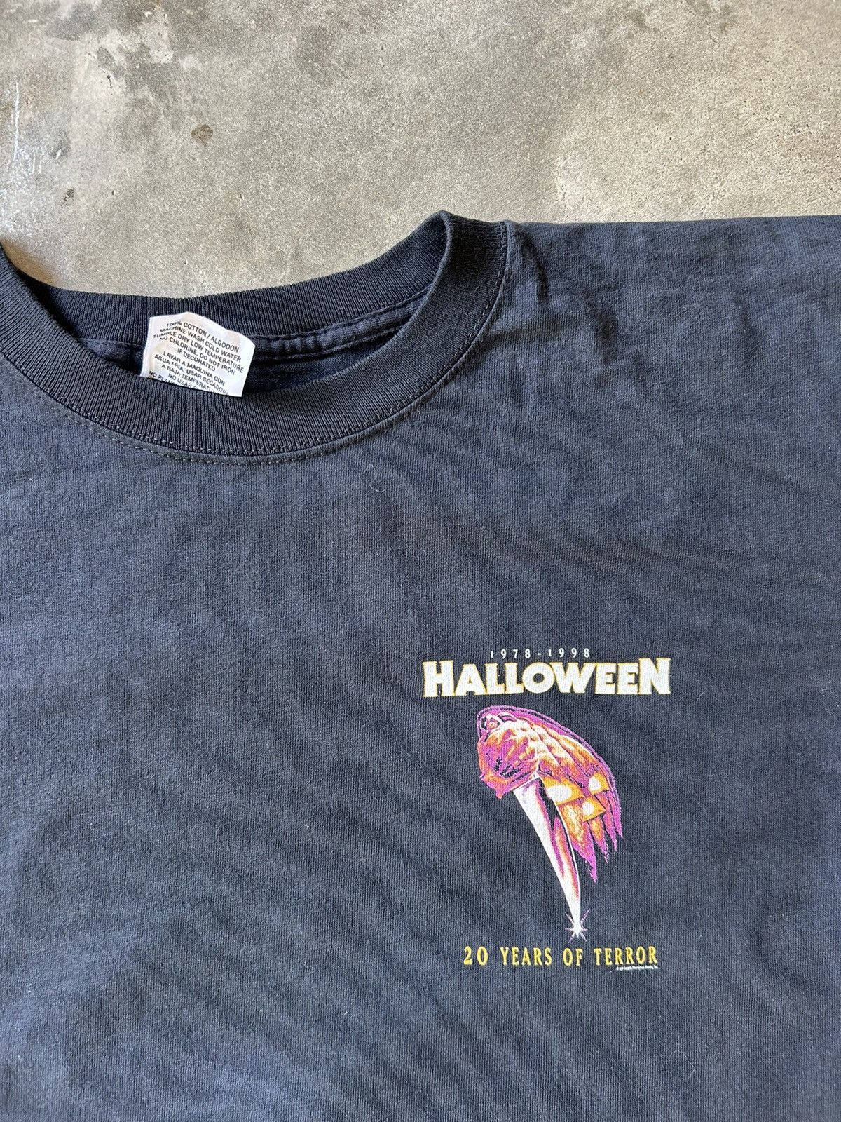 Expert Horror × Vintage Rare Vintage Halloween H2O Michael Myers Horror Movie Shirt Size US XL / EU 56 / 4 - 3 Thumbnail