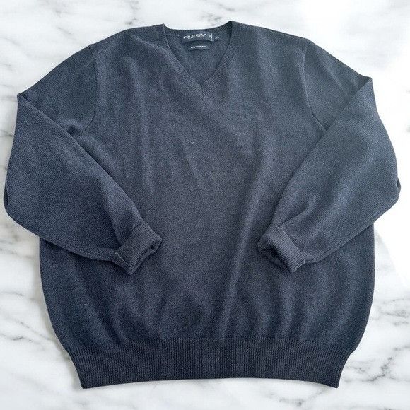 Polo Ralph Lauren Vintage POLO Golf Ralph Lauren 100% Merino Wool Sweater Size US XL / EU 56 / 4 - 2 Thumbnail