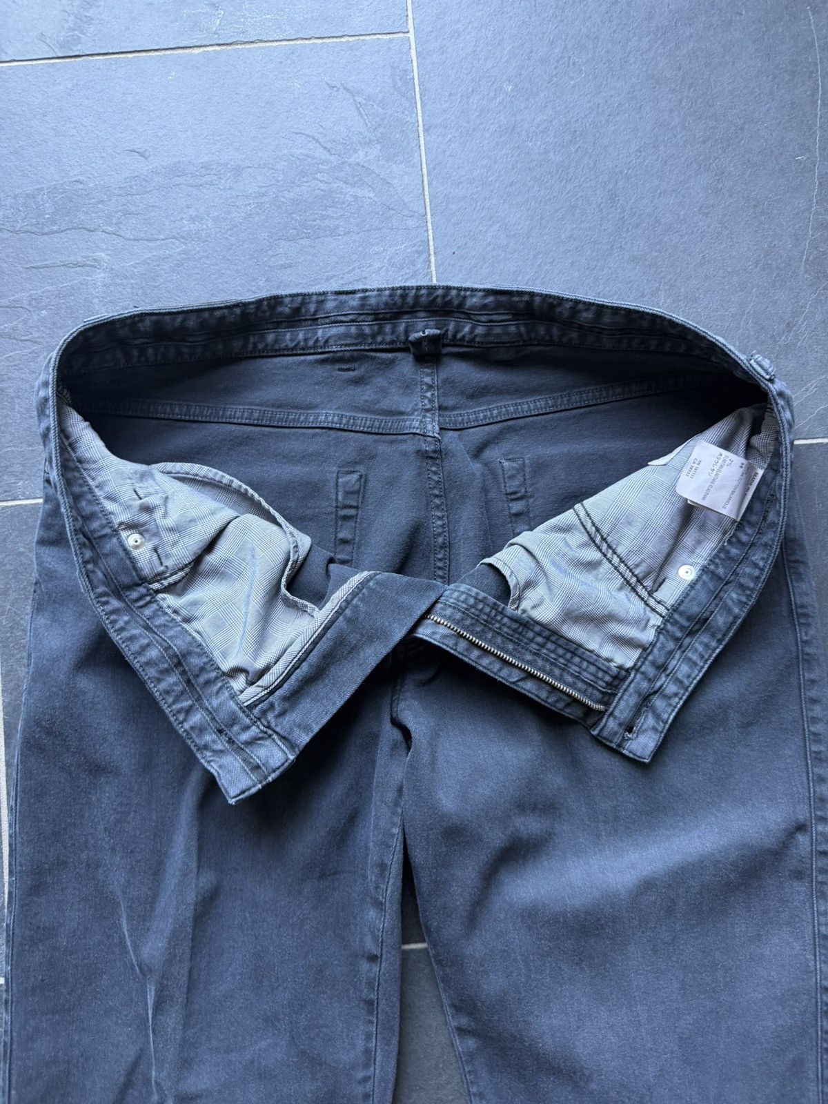 Ermenegildo Zegna Vintage Zegna Light Black Denim Trousers Size US 38 / EU 54 - 3 Thumbnail