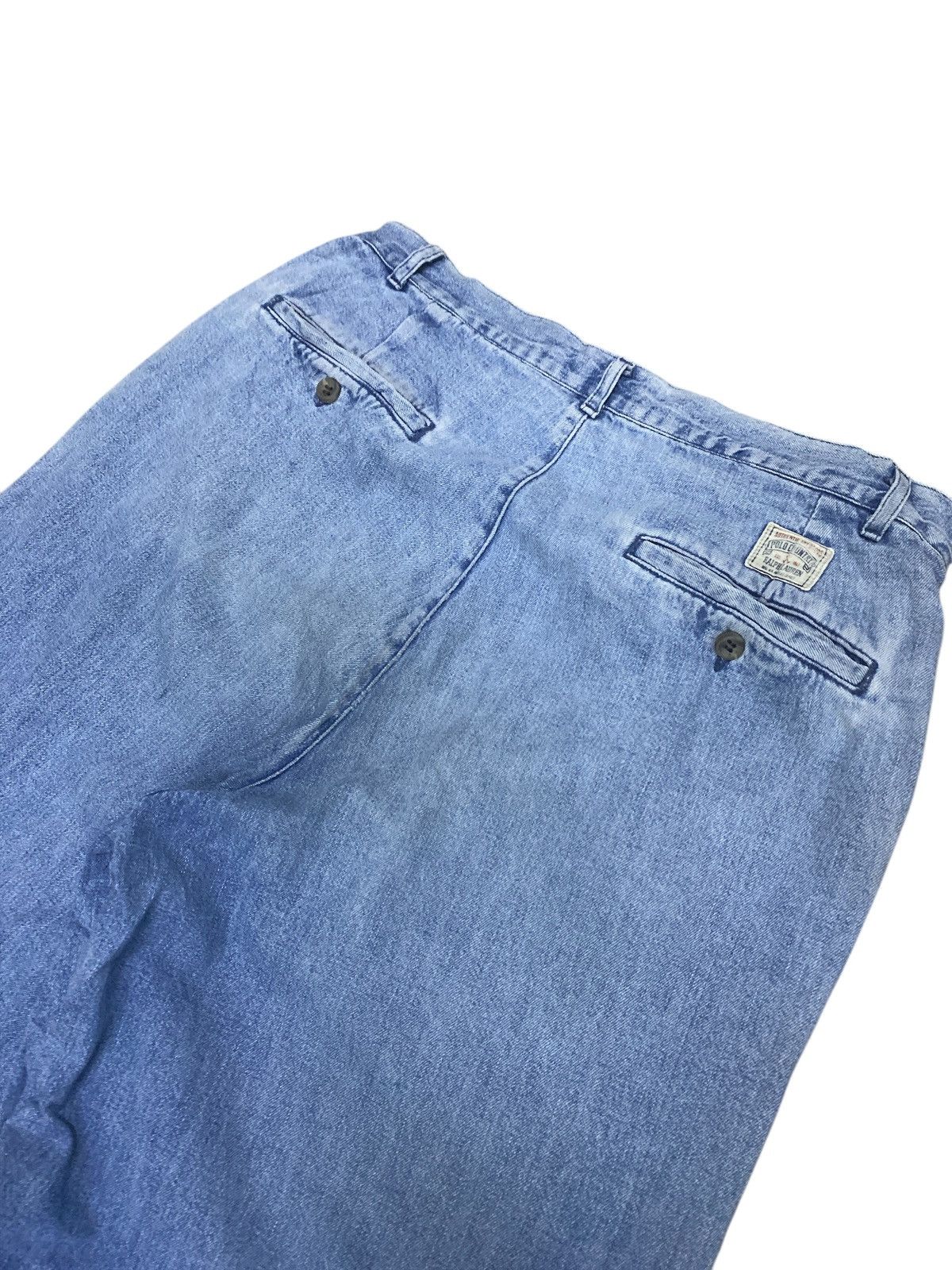 Polo Ralph Lauren × Vintage Vintage Polo Ralph Lauren Denim Pants Size US 30 / EU 46 - 10 Thumbnail