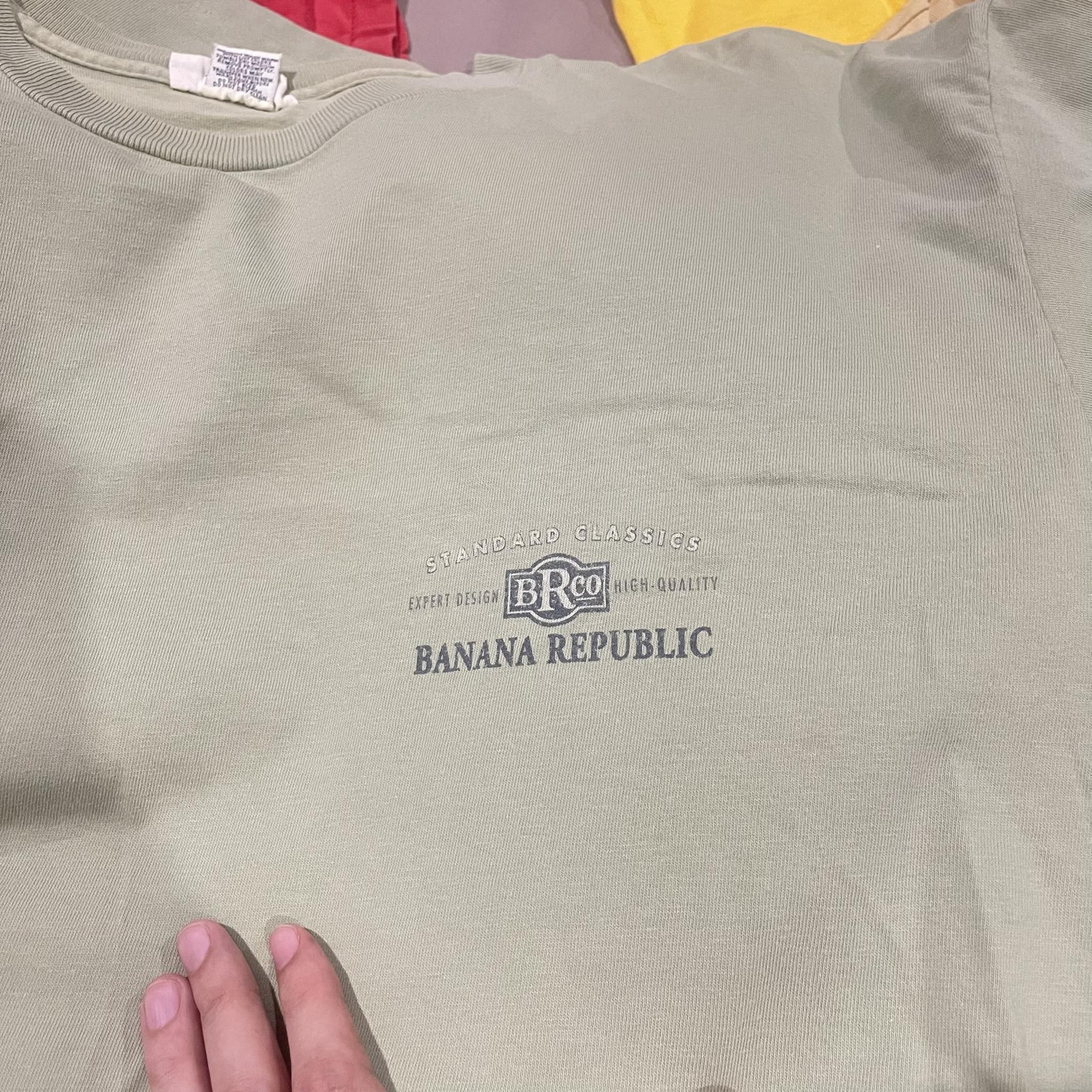 Banana Republic Vintage 90s Banana Republic T-Shirt Size US XL / EU 56 / 4 - 4 Thumbnail
