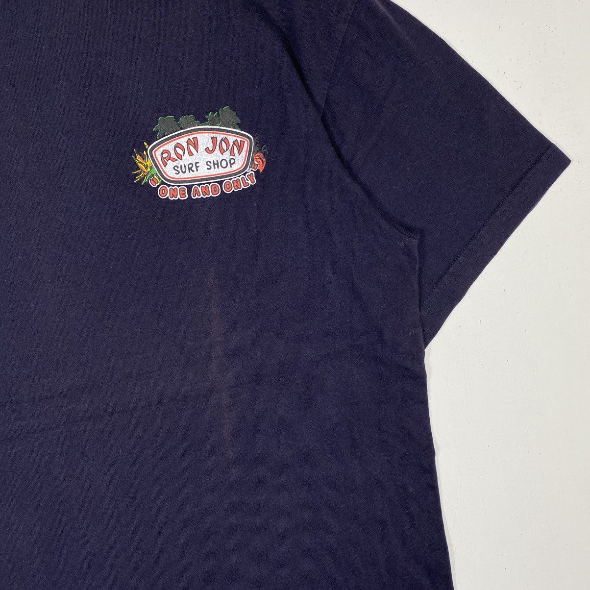 Ron Jon Surf Shop × Vintage Vintage 90's RON JON SURF Shop One And Only Surf Tee Size US M / EU 48-50 / 2 - 7 Thumbnail