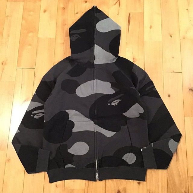 Bape × Nigo BAPE Giant camo Black full zip hoodie a bathing ape NIGO Size US S / EU 44-46 / 1 - 1 Thumbnail