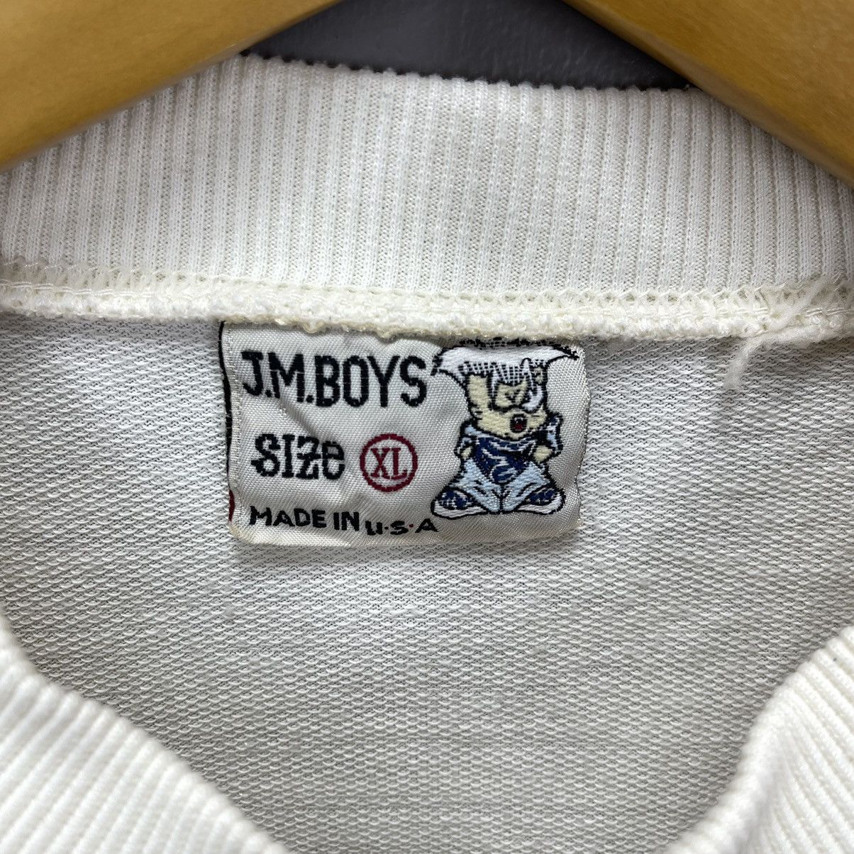 Vintage Vintage WHATS THAT! J.M BOY Crew Neck Sweatshirt #1465/AY Size US M / EU 48-50 / 2 - 8 Thumbnail