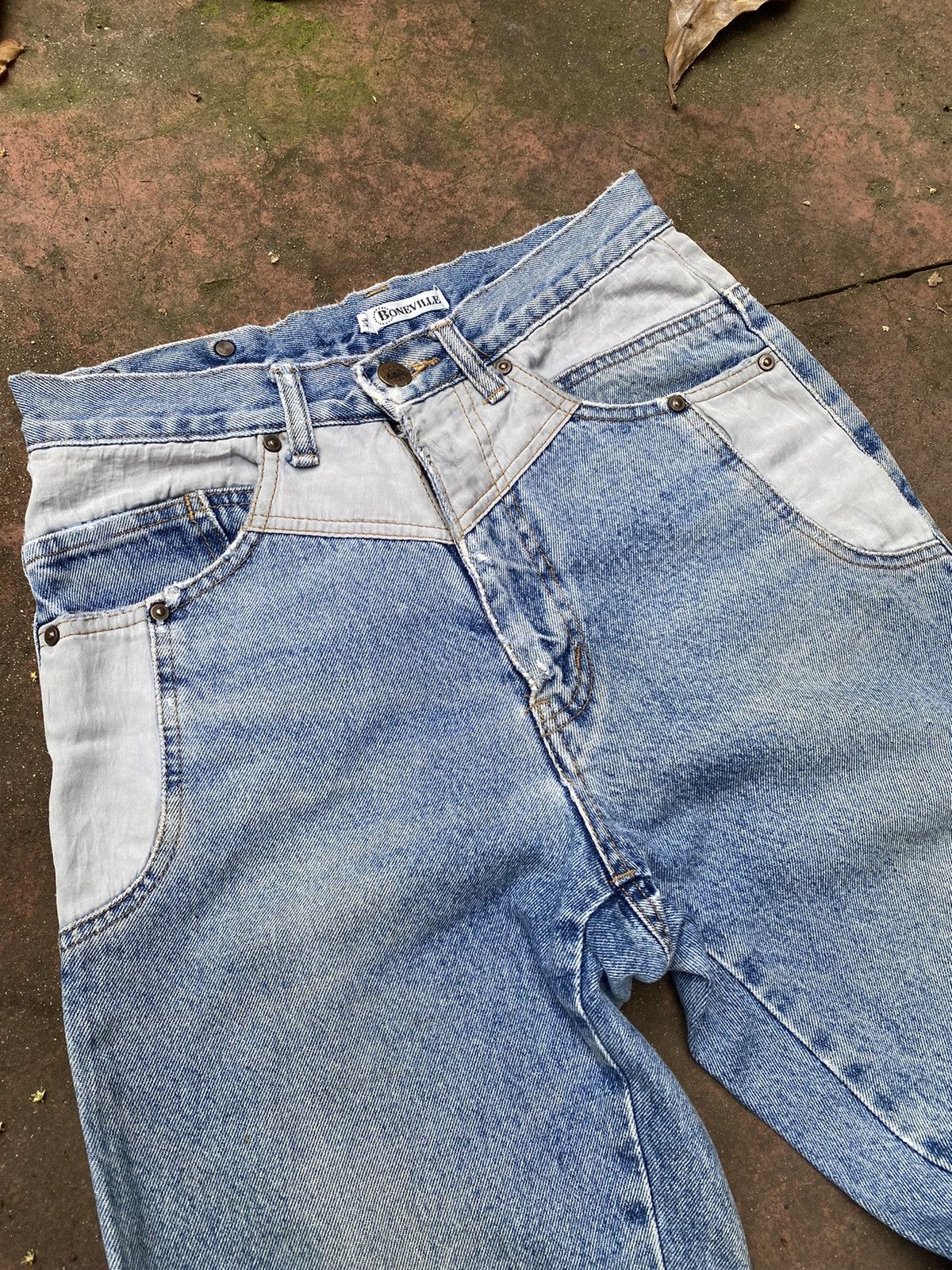 Boneville 80s Boneville deconstructed jeans/pants by Massimo Osti Size US 28 / EU 44 - 3 Thumbnail
