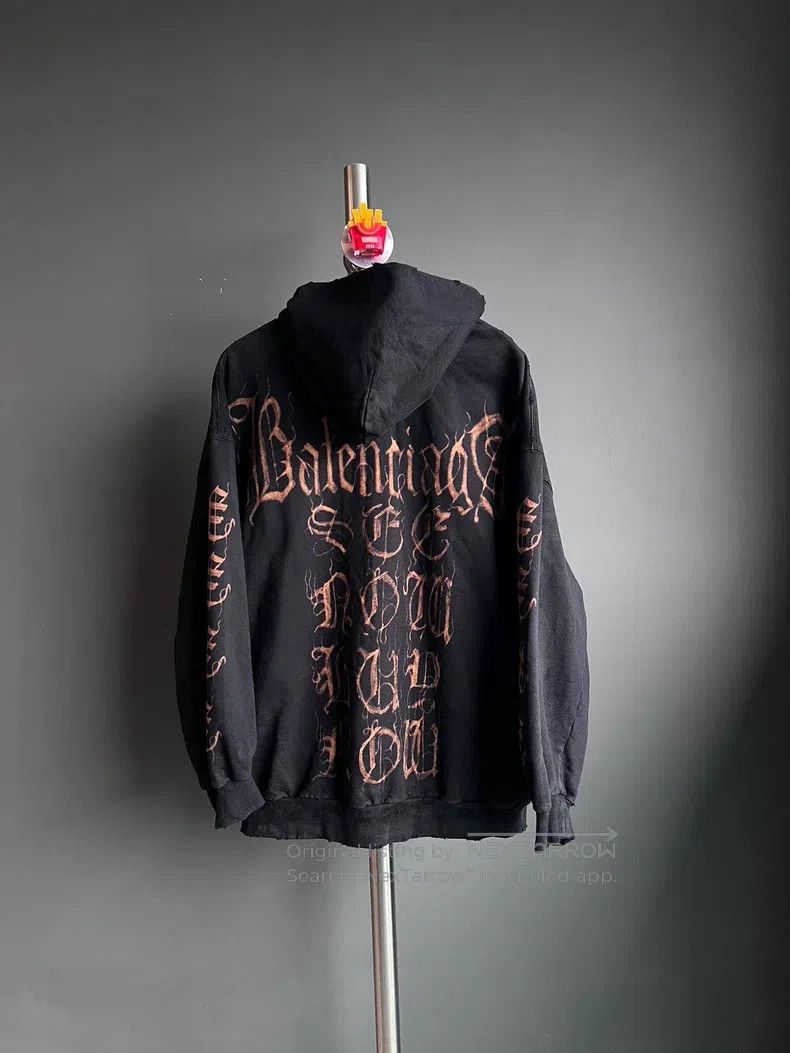 Balenciaga Balenciaga Wash Dyeing Zip-Up Jacket Size US L / EU 52-54 / 3 - 2 Thumbnail