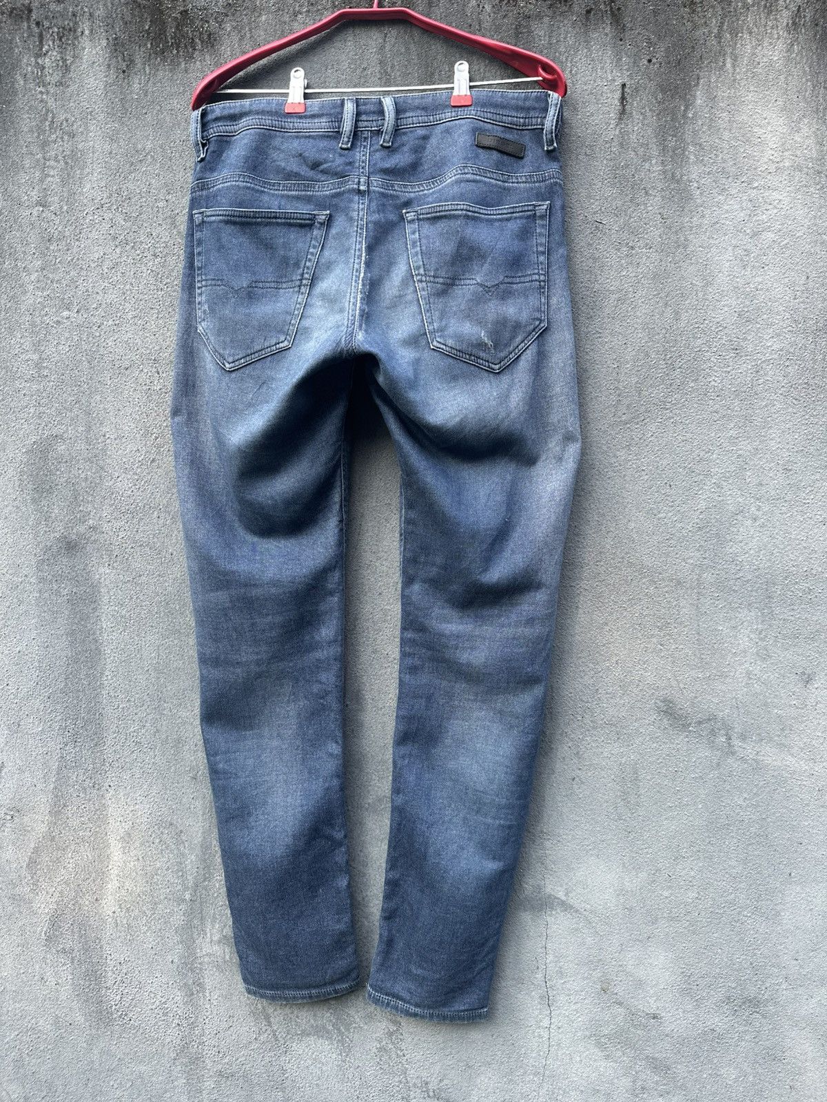 Diesel 👹Diesel Industry Thommer CB-NE Distressed Skinny Jeans Size US 31 - 6 Thumbnail