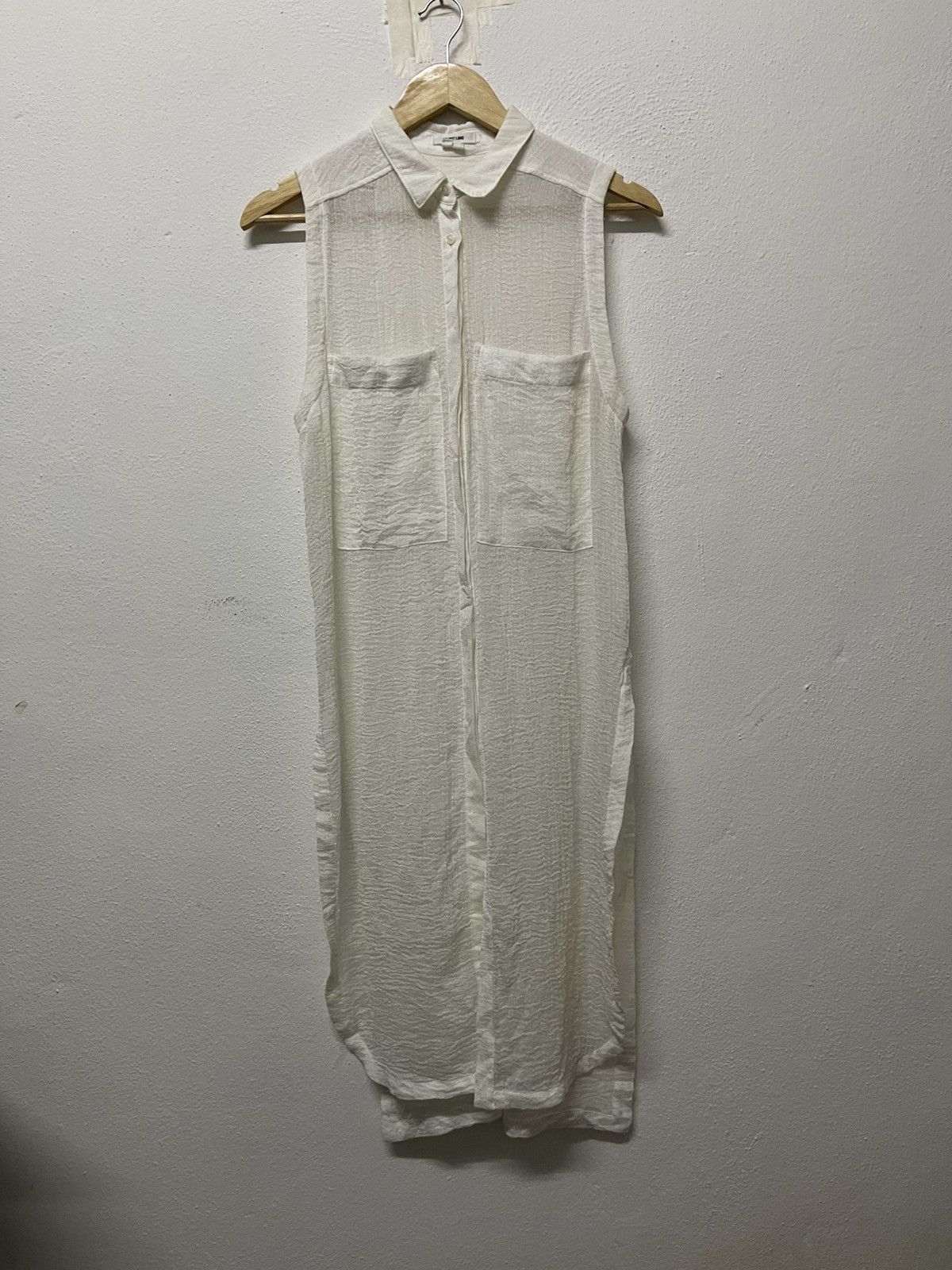 Helmut Lang VINTAGE HELMUT LANG MAXI BUTTON UP DRESS RARE Size M / US 6-8 / IT 42-44 - 2 Thumbnail