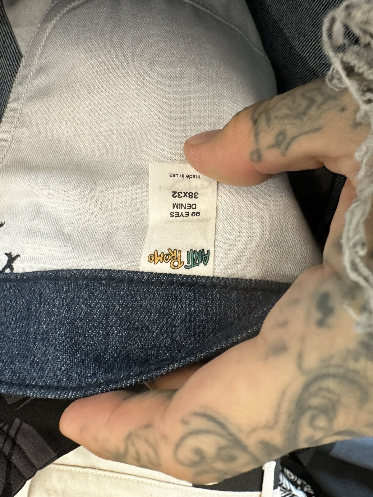 Matty Boy MATTY BOY 99 EYES BLUE JEANS NYC SIZE 38 Size US 38 / EU 54 - 11 Thumbnail
