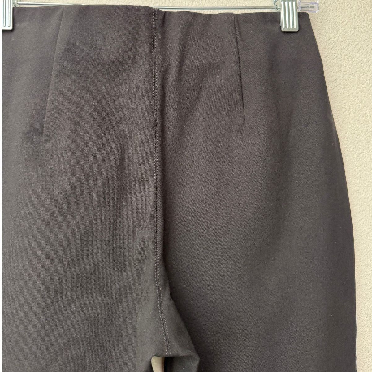 Rag & Bone NWT Rag & Bone Annie Black Cropped Ponte Pants Gold Zip Size 26" / US 2 / IT 38 - 6 Thumbnail
