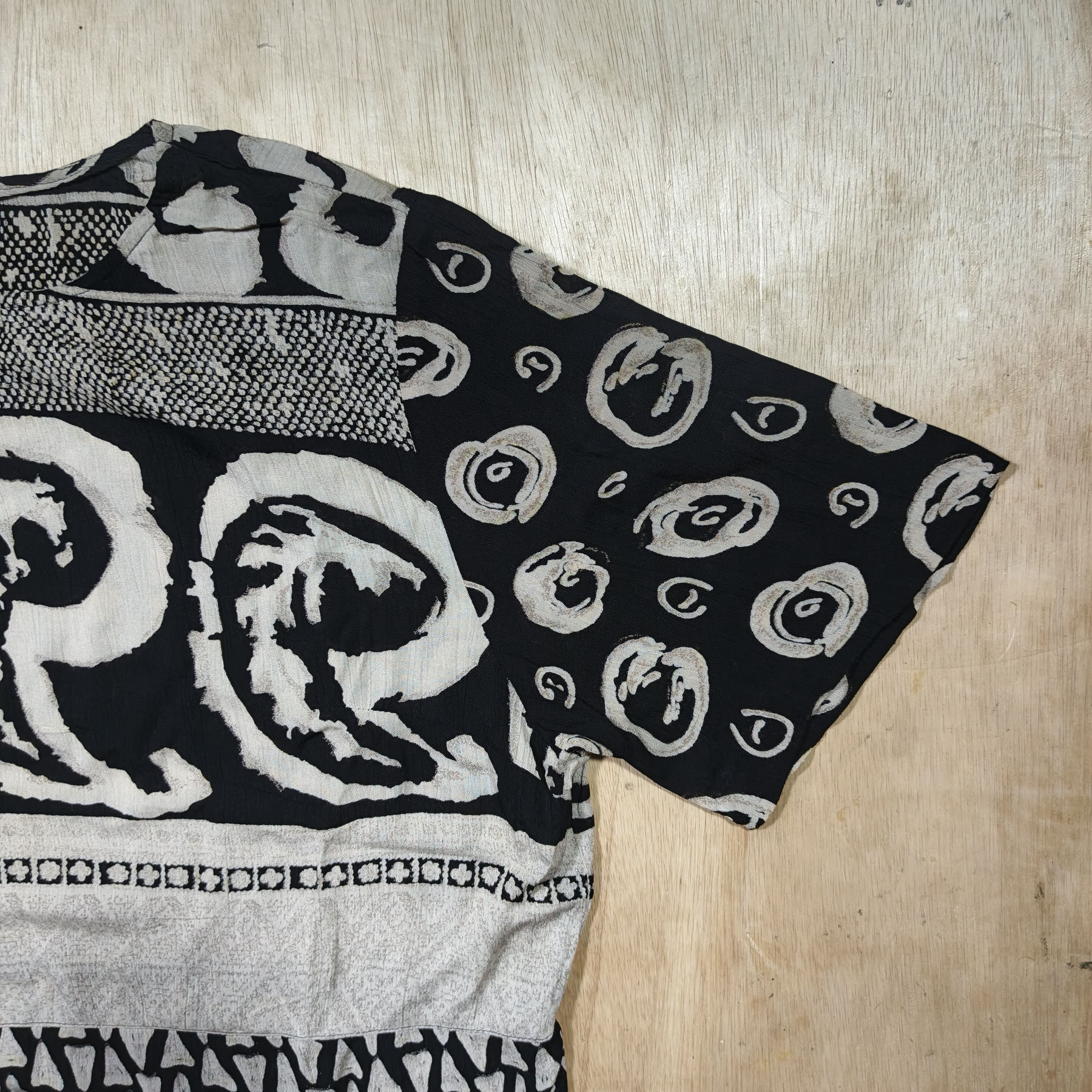 Other CAROLE LITTLE DRESSES Vintage Abstract AOP Rayon Size XL / US 12-14 / IT 48-50 - 5 Thumbnail