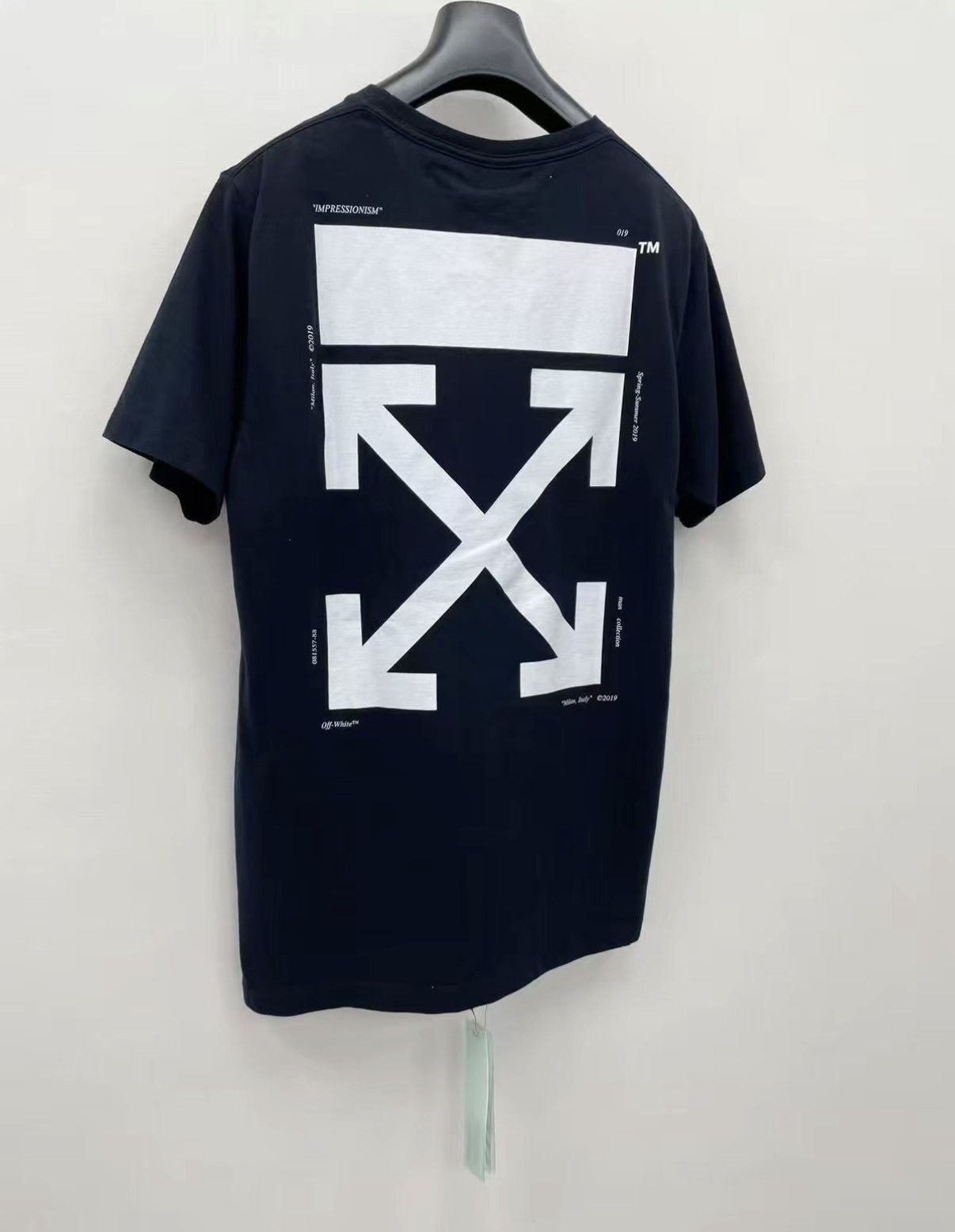 Off-White OFF-WHITE 100% Cotton Short Sleeve T-shirt J30 Size US M / EU 48-50 / 2 - 5 Thumbnail