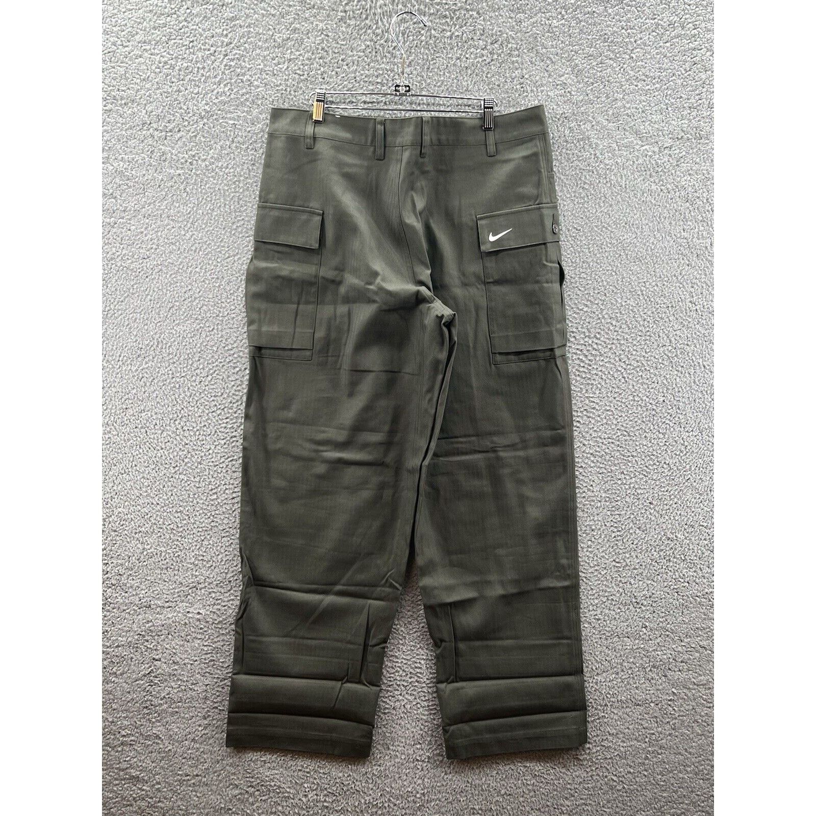 Nike Nike Life Cargo Pants Military Khaki Twill SAMPLE FJ0323-325 Size US 34 / EU 50 - 2 Thumbnail